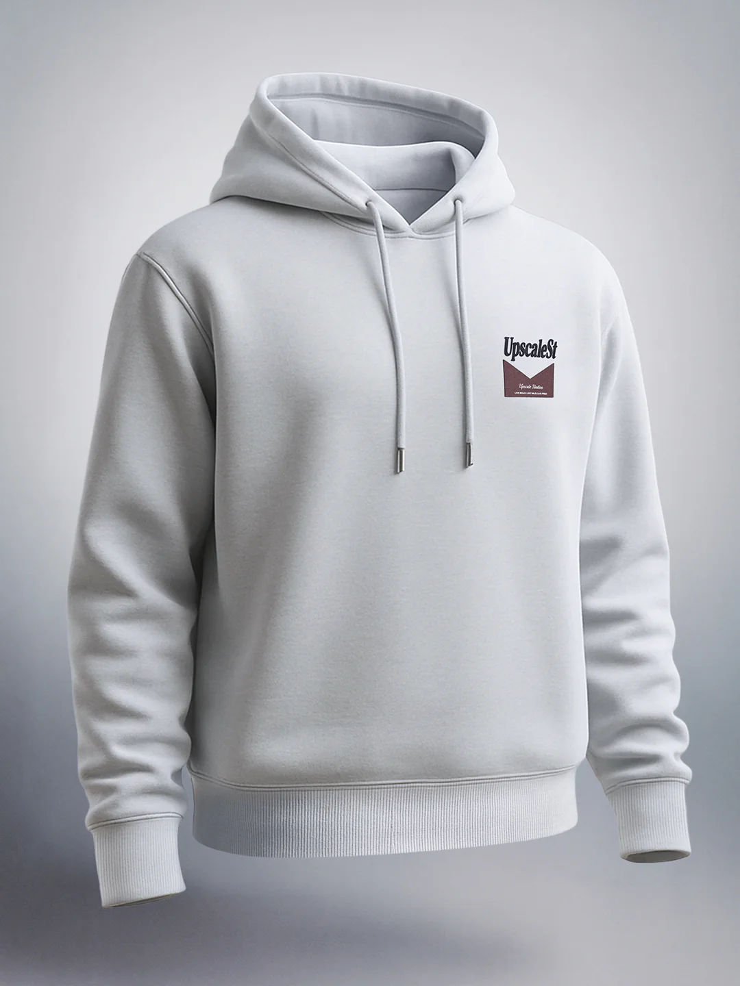 Men's Grey Boxy Fit Graphic Printed Casual Sweatshirt - Image 3