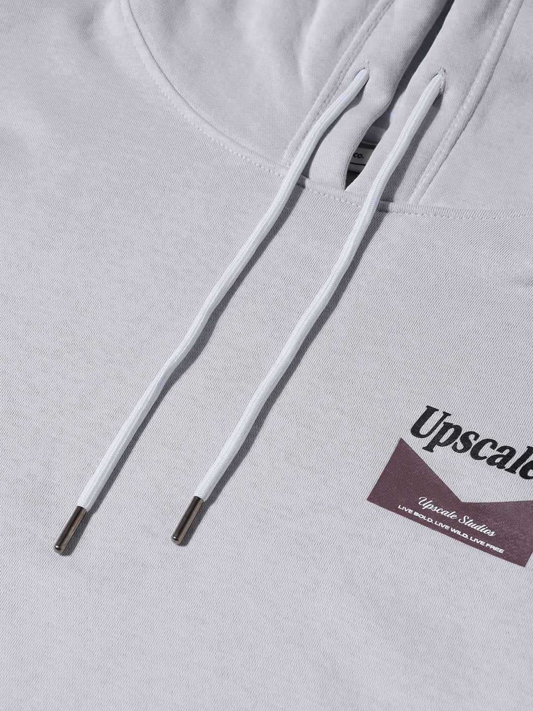 Men's Grey Boxy Fit Graphic Printed Casual Sweatshirt - Image 5
