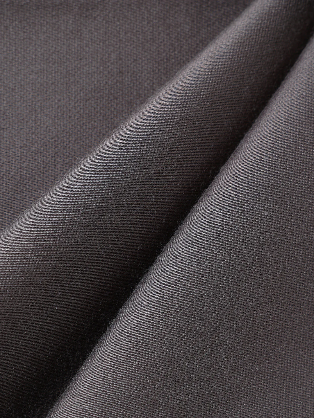 Men's Grey Regular Fit Solid Casual Chinos - Image 7