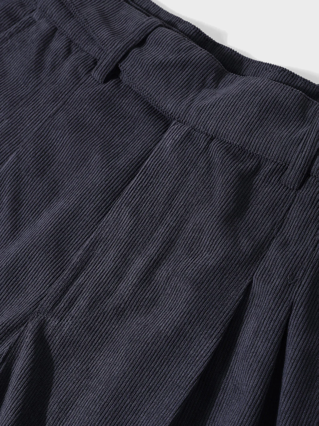 Men's Charcoal Relaxed Fit Textured Casual Trousers - Image 6