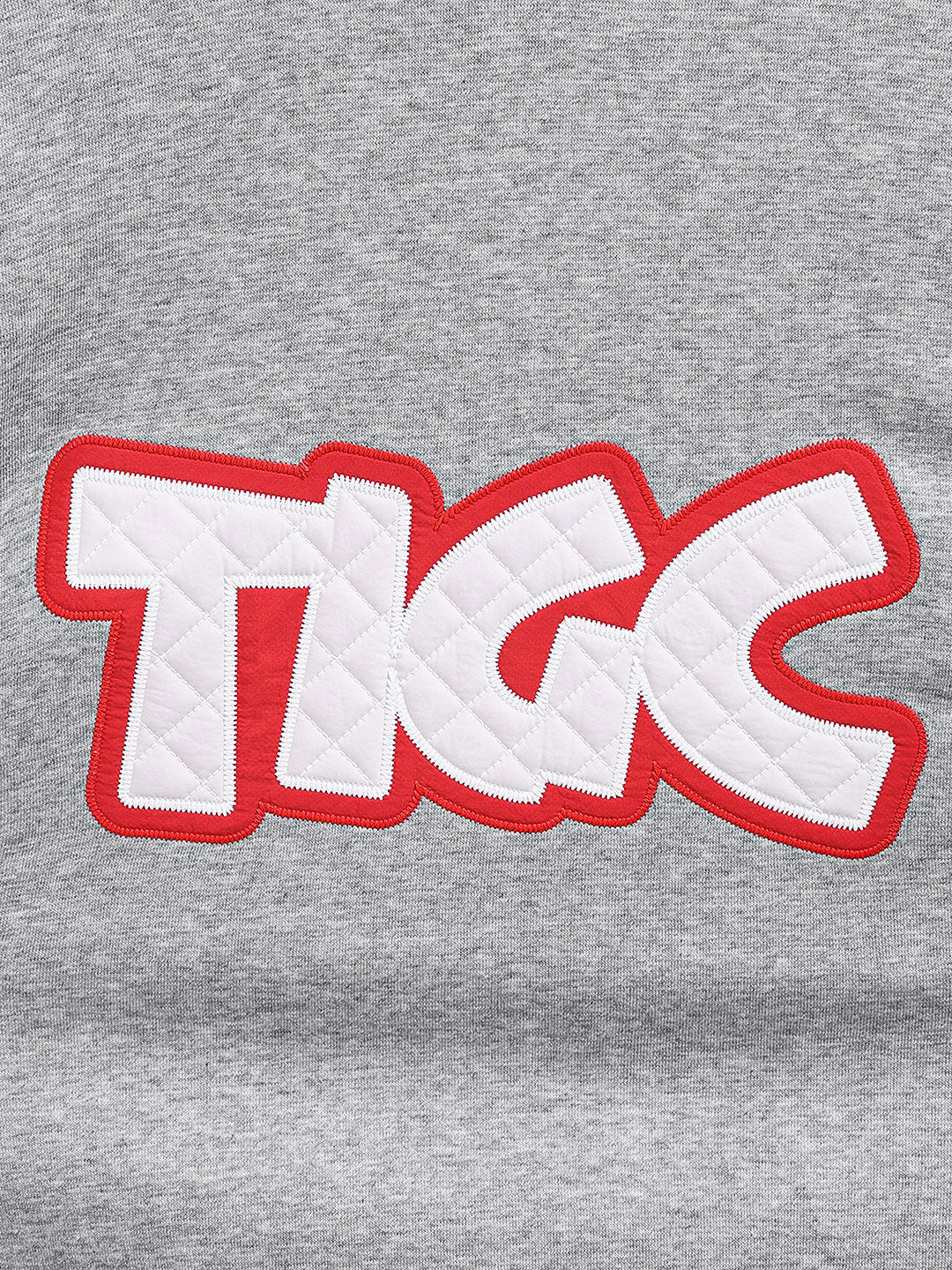 Men's Grey Relaxed Fit Embroided Casual Sweatshirt - Image 5