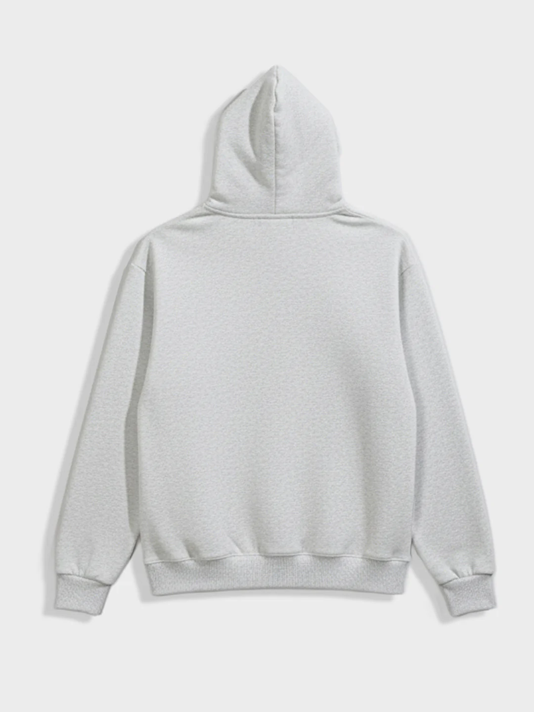 Men's Grey Relaxed Fit Embroided Casual Sweatshirt - Image 4