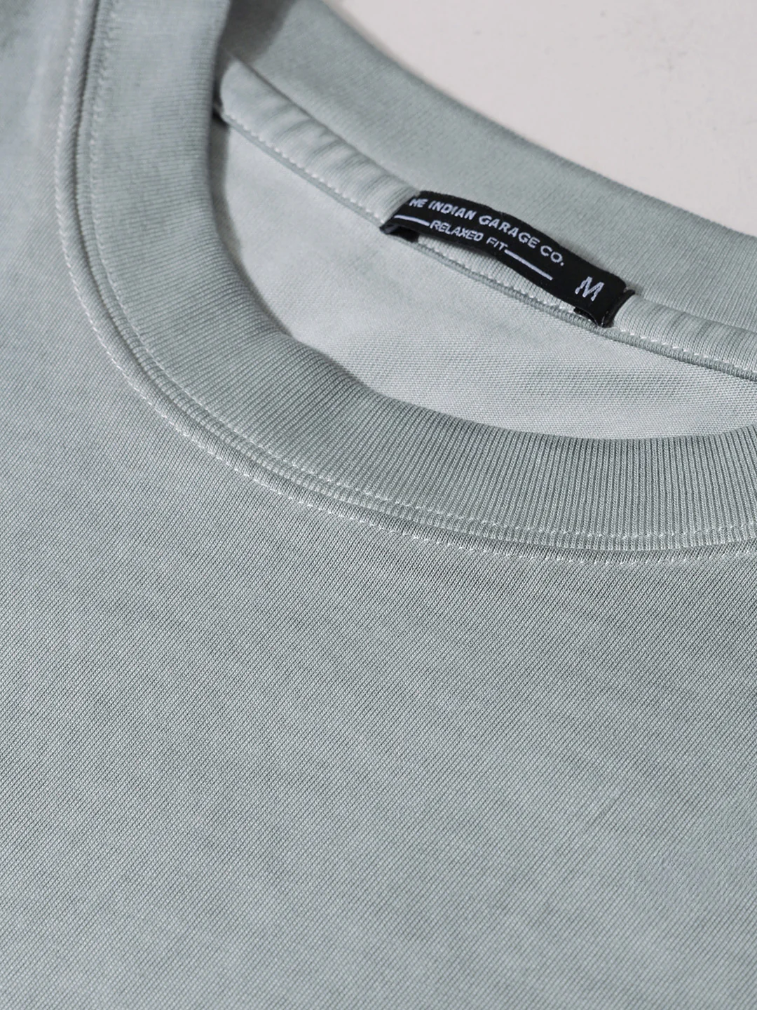Men's Grey Relaxed Fit Graphic Printed 240 GSM Street Wear T-Shirt - Image 4