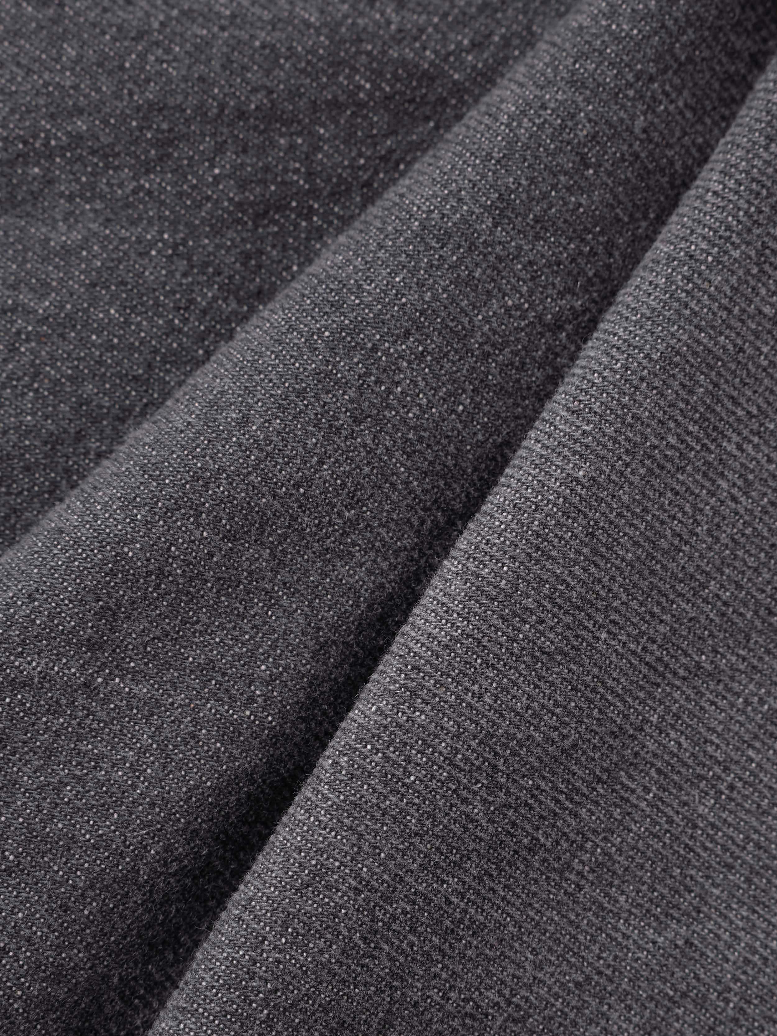 Men's Grey Relaxed Fit Solid Casual Jeans - Image 8