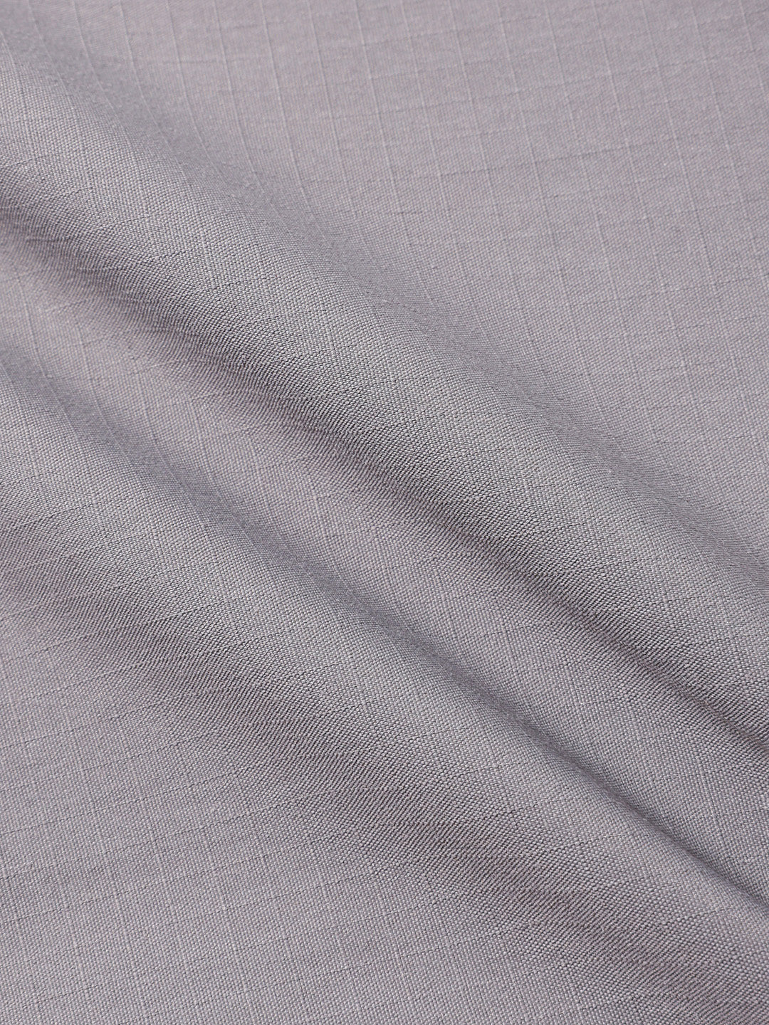 Men's Grey Relaxed Fit Textured Utility Joggers - Image 7