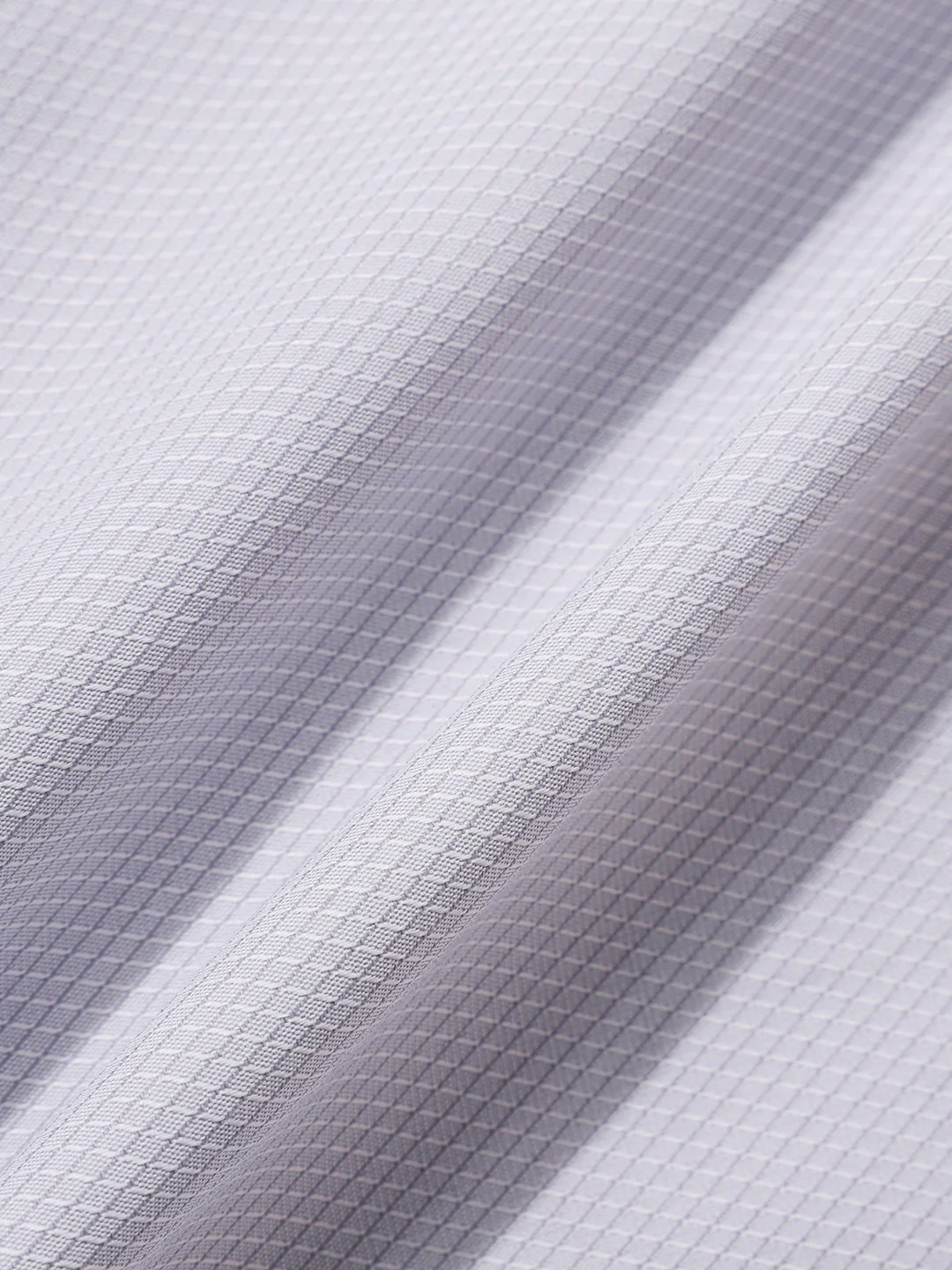 Men's Grey Slim Fit Geometric Print Formal Shirt - Image 7