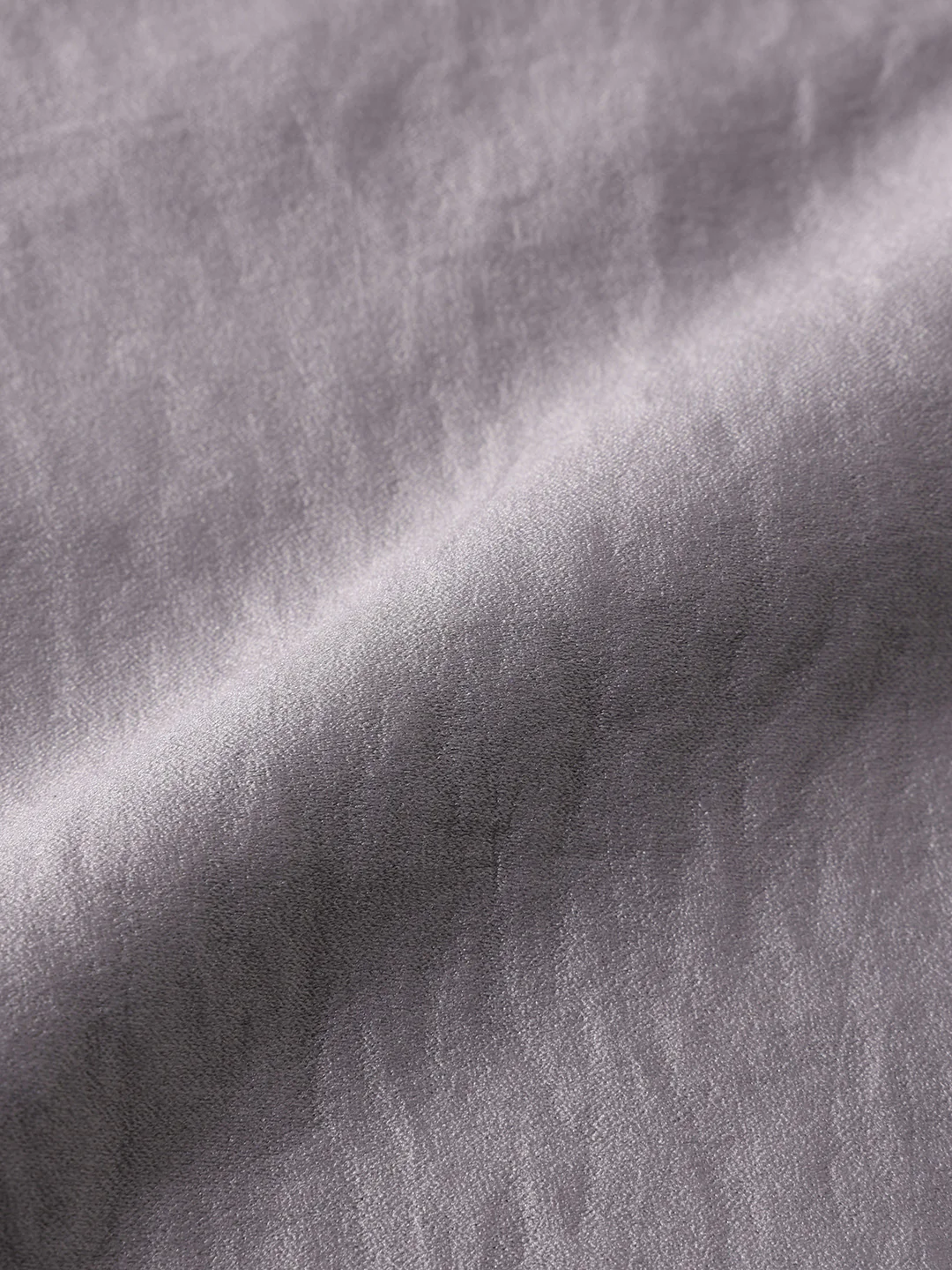 Men's Grey Slim Fit Party Wear Solid Shirt - Image 6
