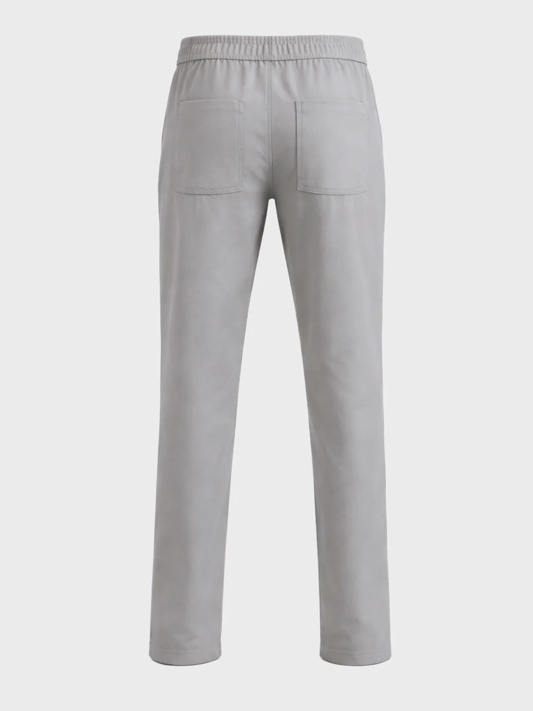 Men's Grey Slim Fit Solid Utility Cargo - Image 7