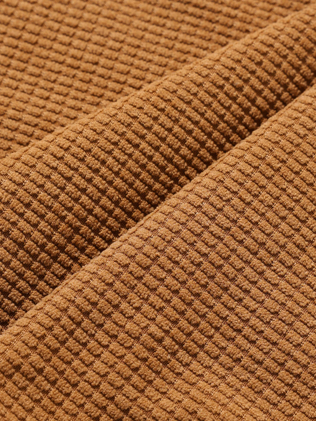 Men's Khaki Baggy Fit Textured Utility Cargo - Image 8