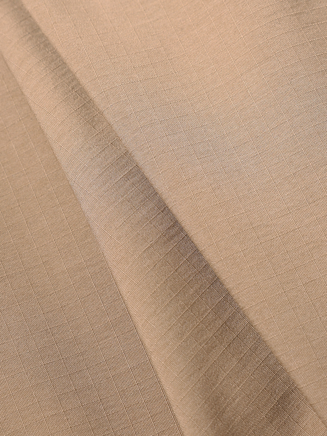 Men's Khaki Relaxed Fit Textured Utility Joggers - Image 7