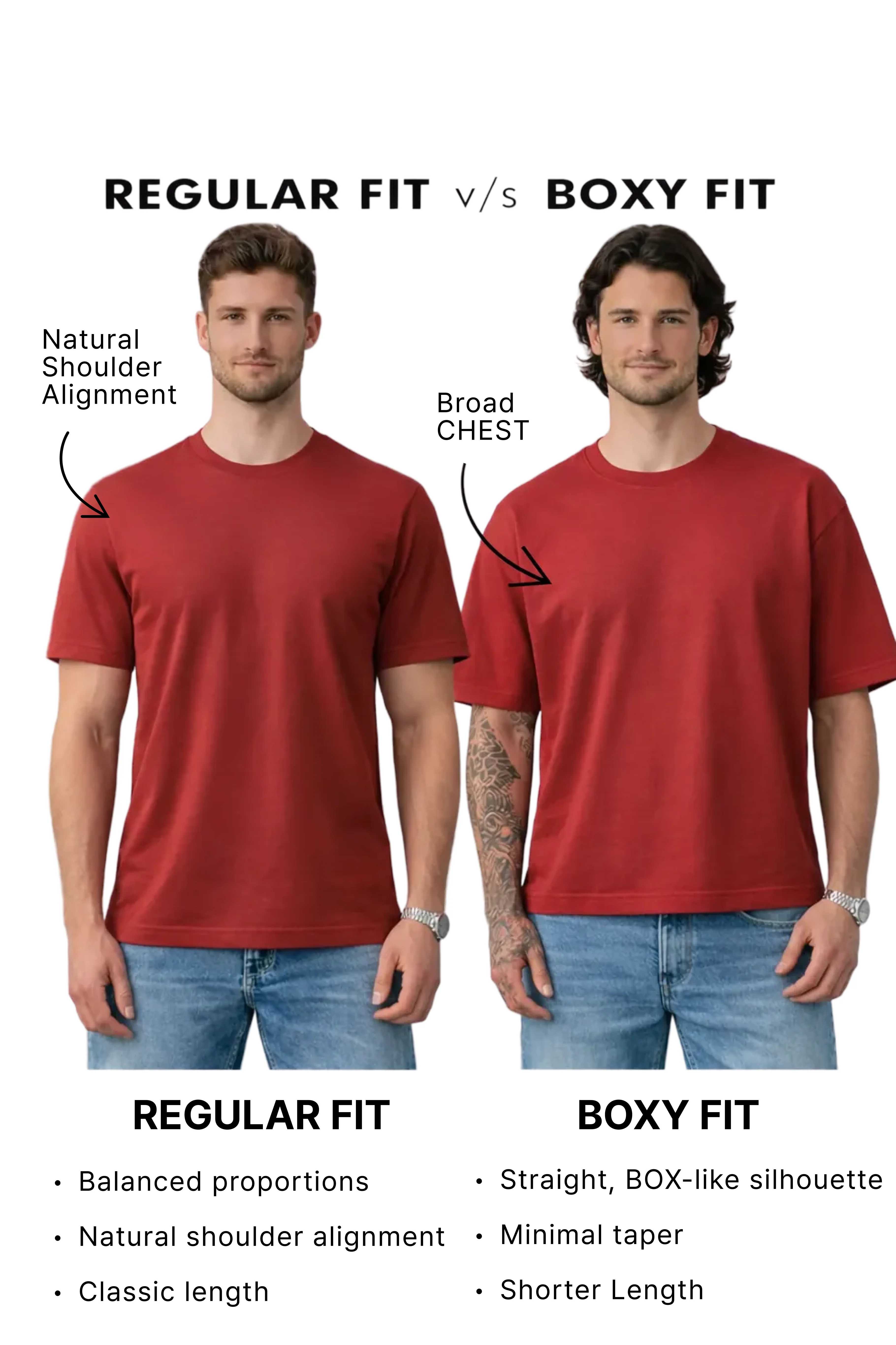 Men's Blue Boxy Fit Textured Casual T-Shirt - Image 8