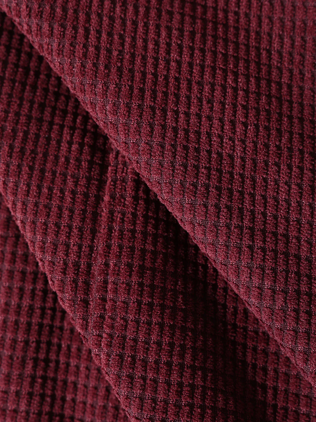 Men's Maroon Loose Fit Solid Utility Joggers - Image 6
