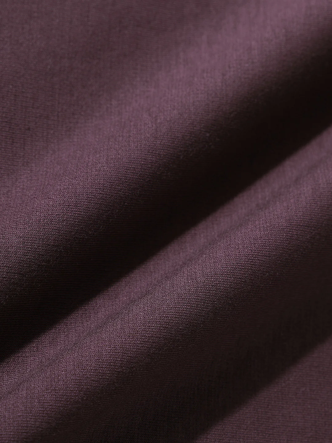 Men's Maroon Relaxed Fit Embroided 240 GSM Casual T-Shirt - Image 8