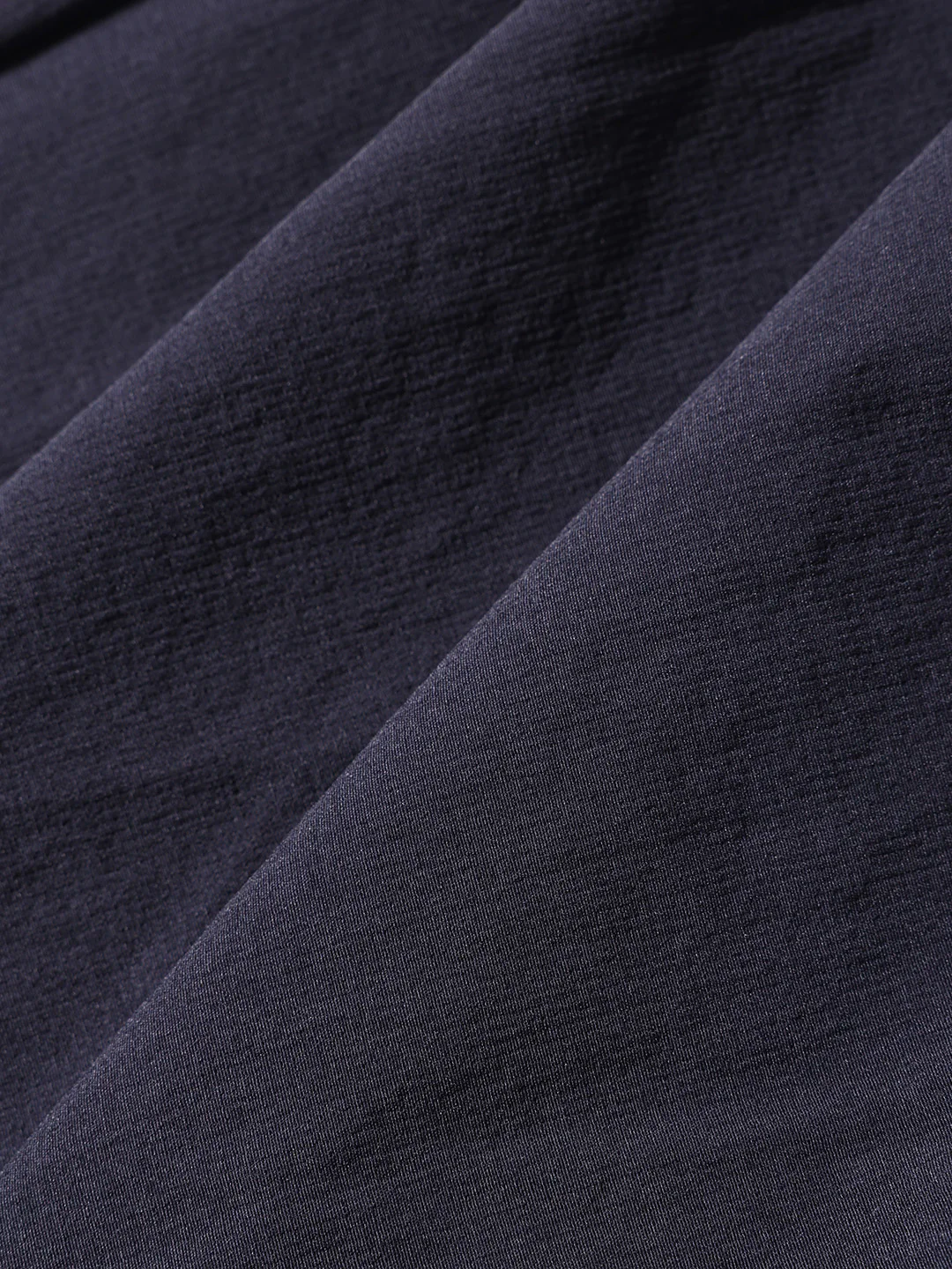 Men's Navy Blue Loose Fit Solid Utility Trousers - Image 6