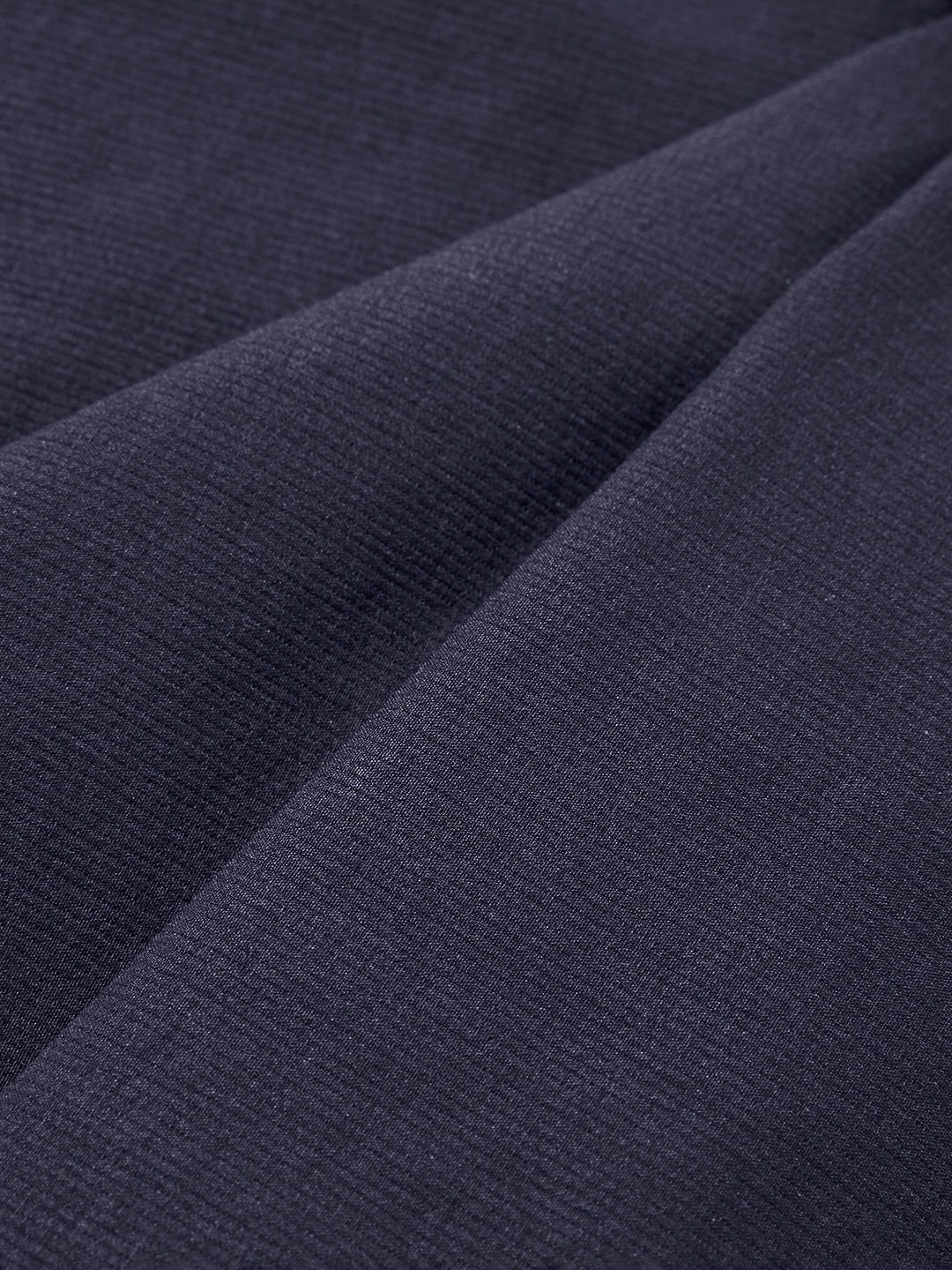 Men's Navy Blue Relaxed Fit Solid Utility Cargo - Image 7