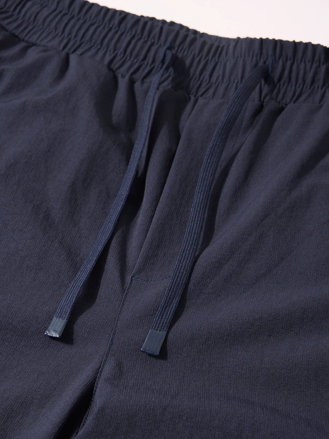 Men's Navy Blue Relaxed Fit Solid Utility Cargo - Image 6