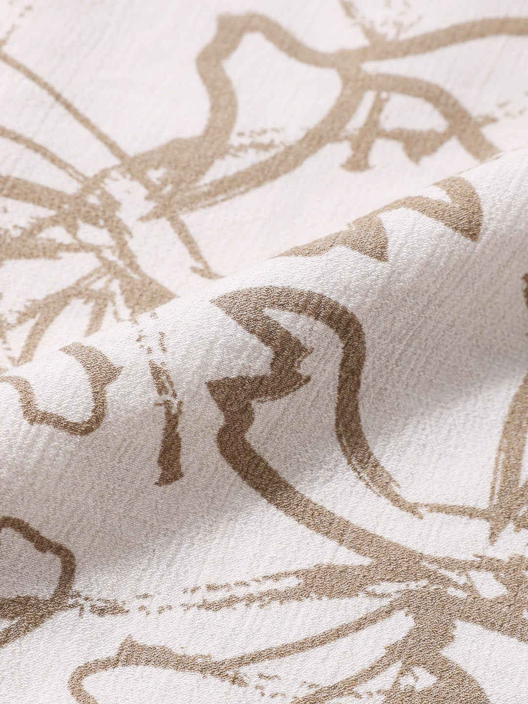 Men's Olive Regular Fit Printed Casual Shirts - Image 7