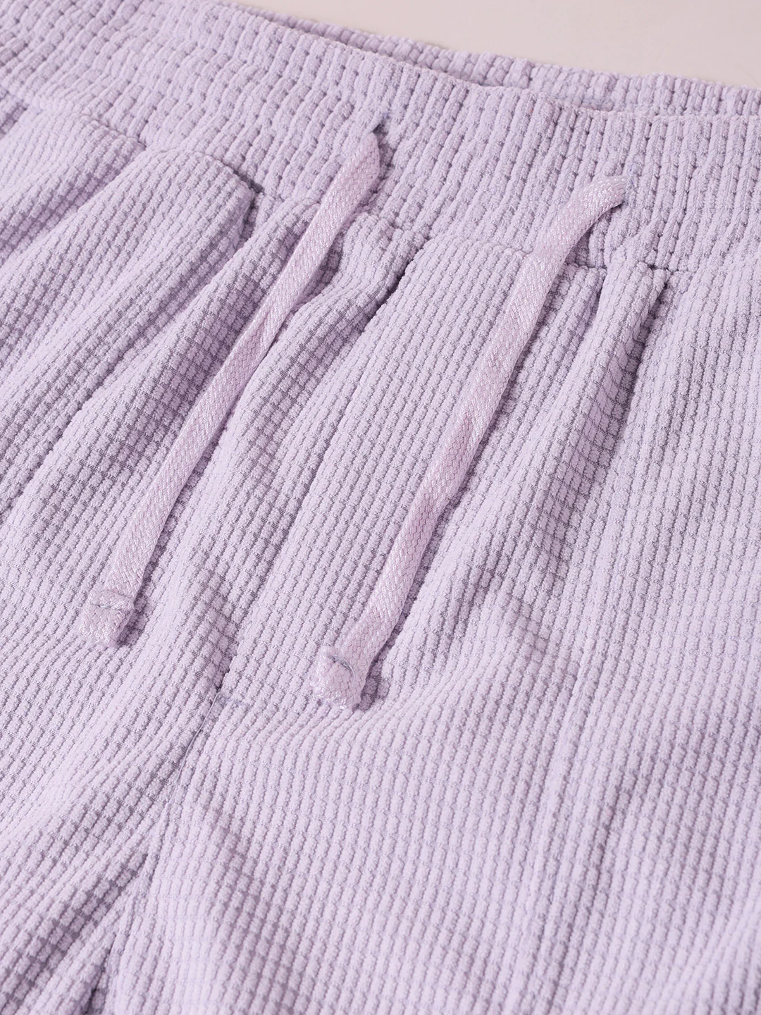 Men's Purple Loose Fit Solid Utility Joggers - Image 5