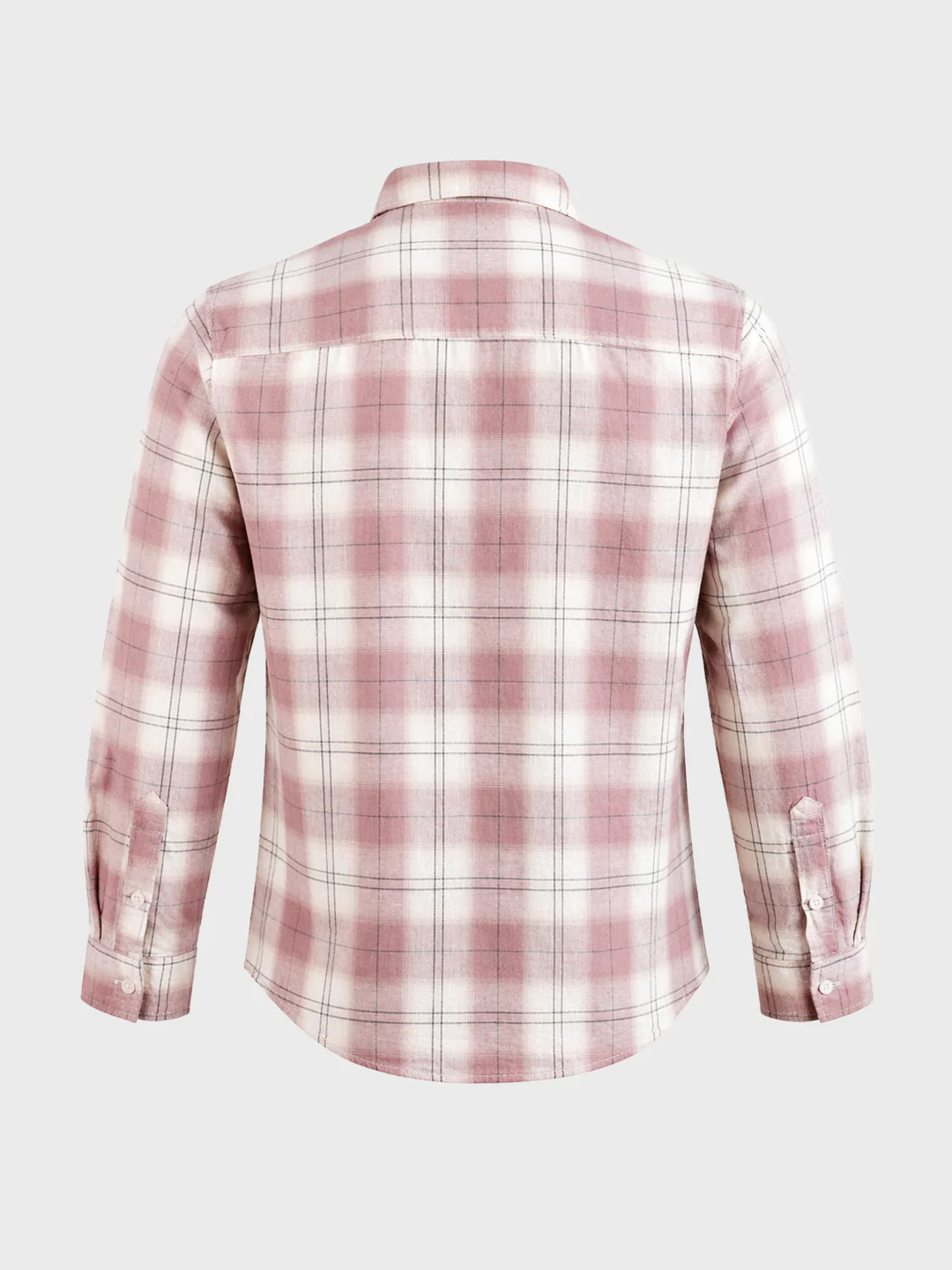 Men's Purple Regular Fit Checkered Casual Shirts - Image 7