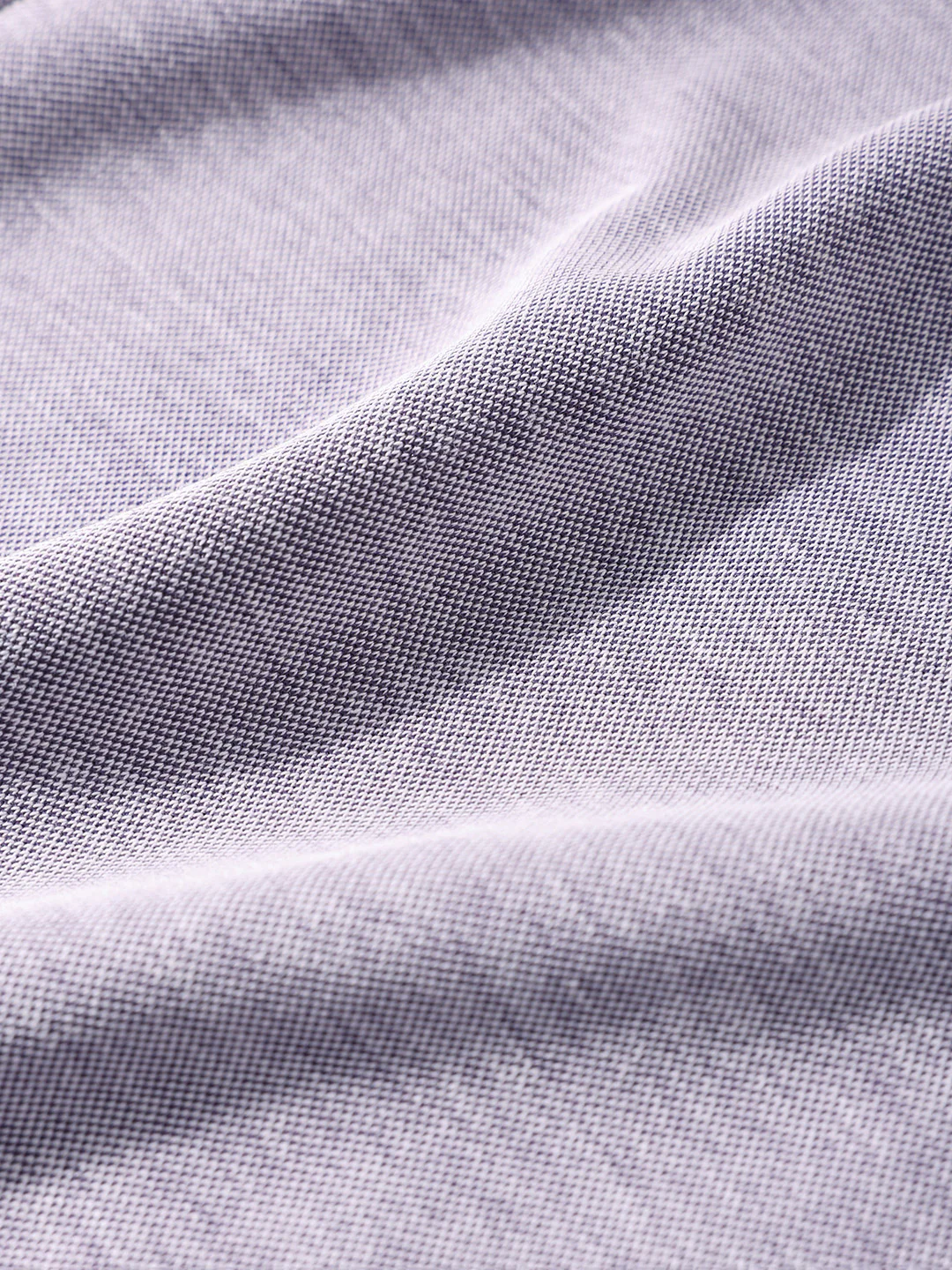 Men's Dark Plum Regular Fit Textured Casual T-Shirt - Image 3