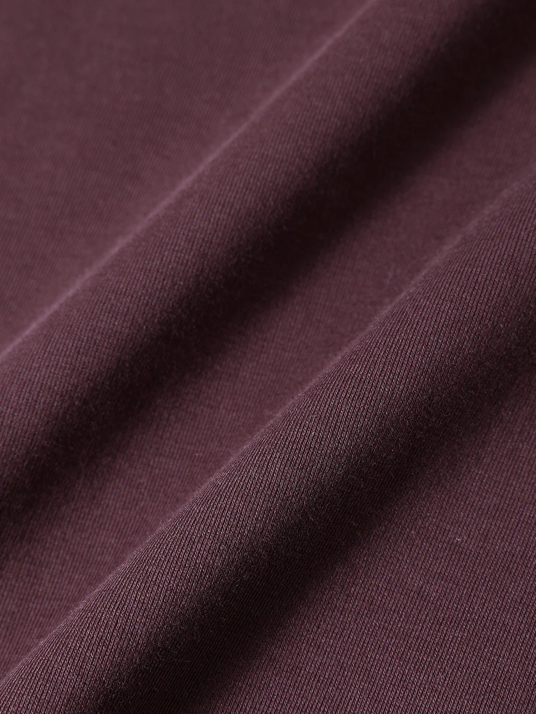 Men's Purple Relaxed Fit Embroided 240 GSM Casual T-Shirt - Image 9