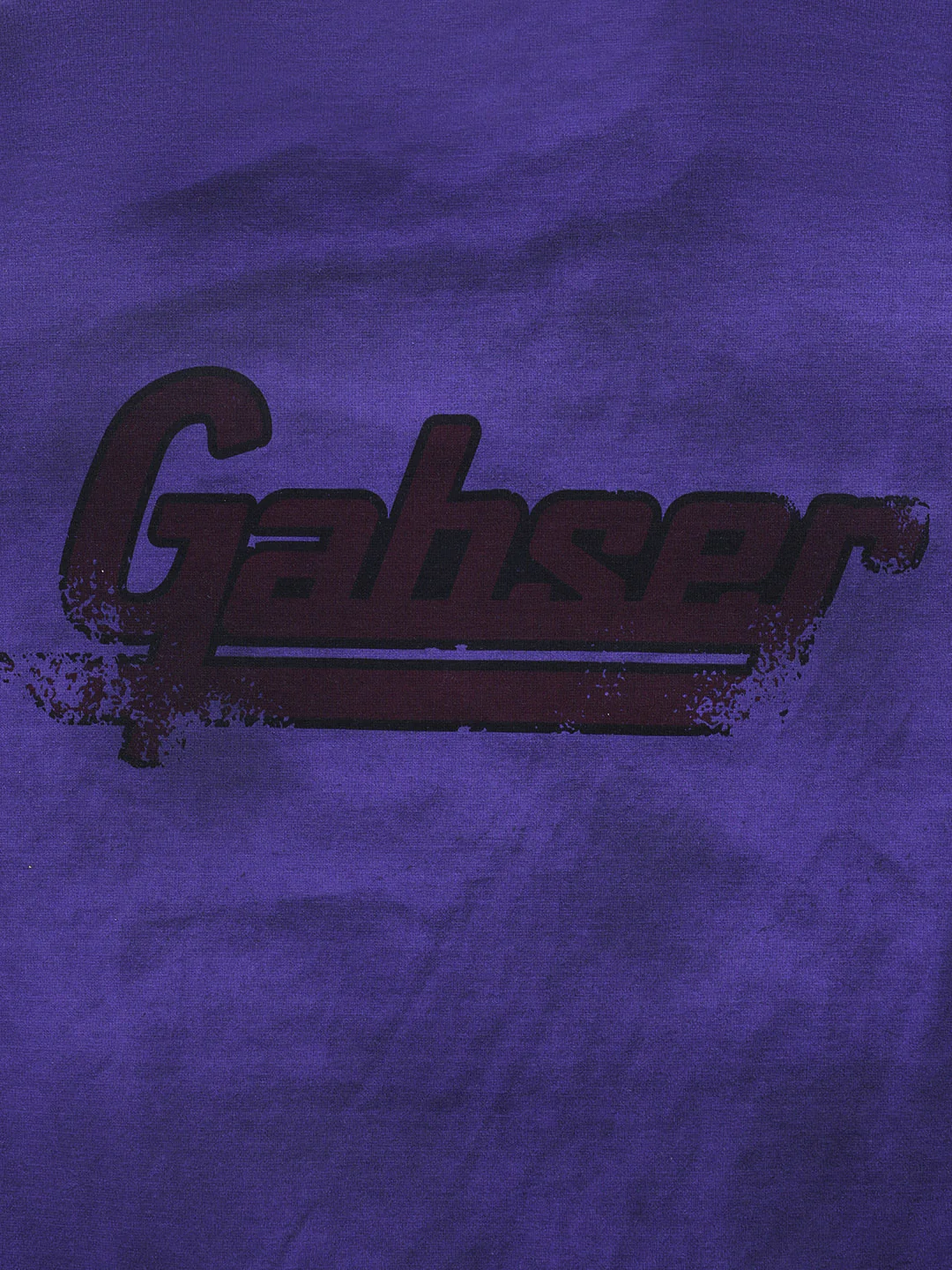 Men's Purple Relaxed Fit Graphic Printed 240 GSM Casual T-Shirt - Image 8