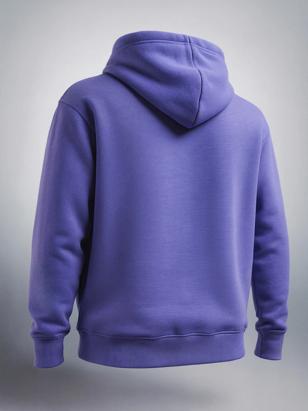 Men's Purple Relaxed Fit Varsity Casual Sweatshirt - Image 4