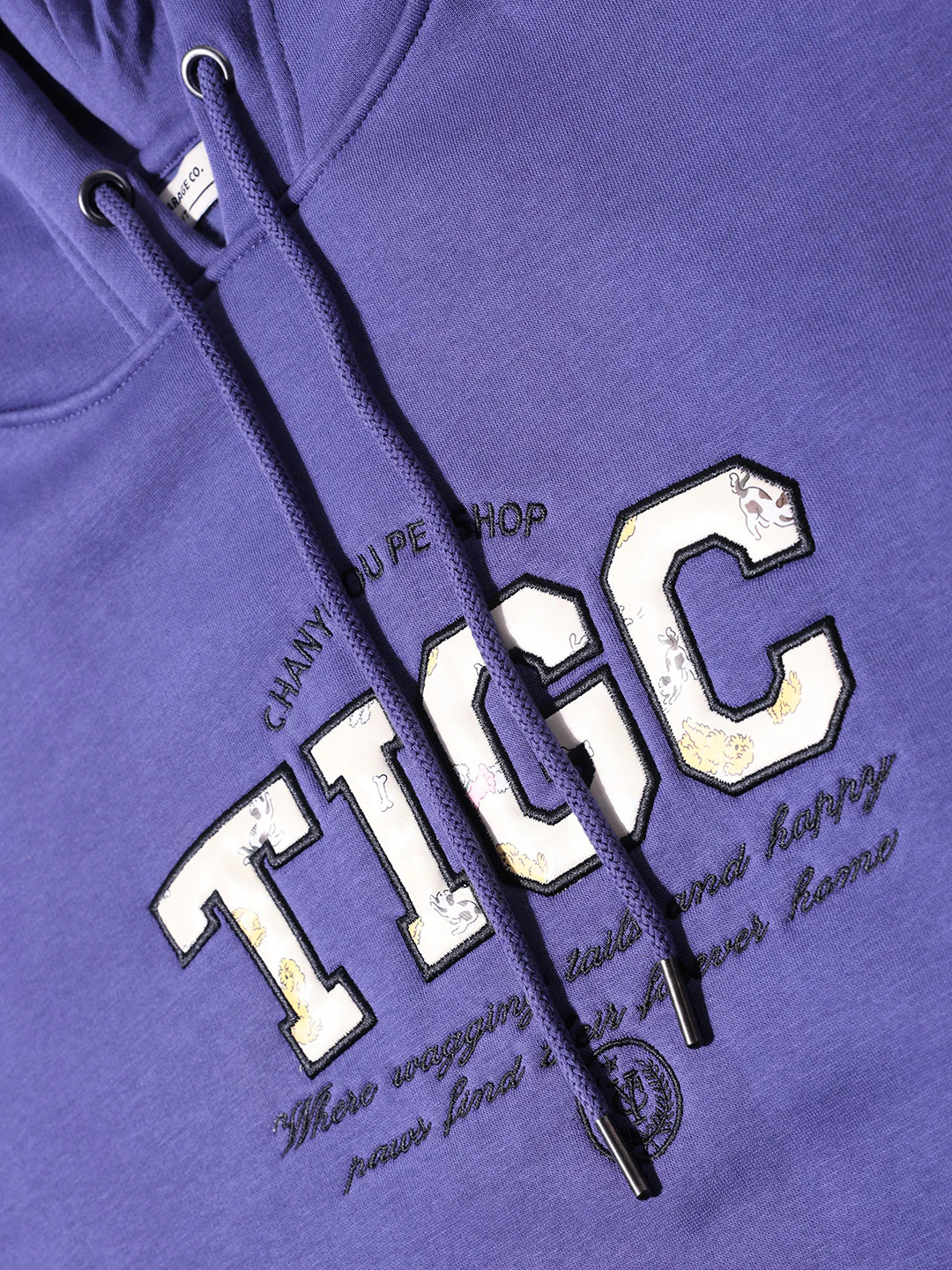 Men's Purple Relaxed Fit Varsity Casual Sweatshirt - Image 5