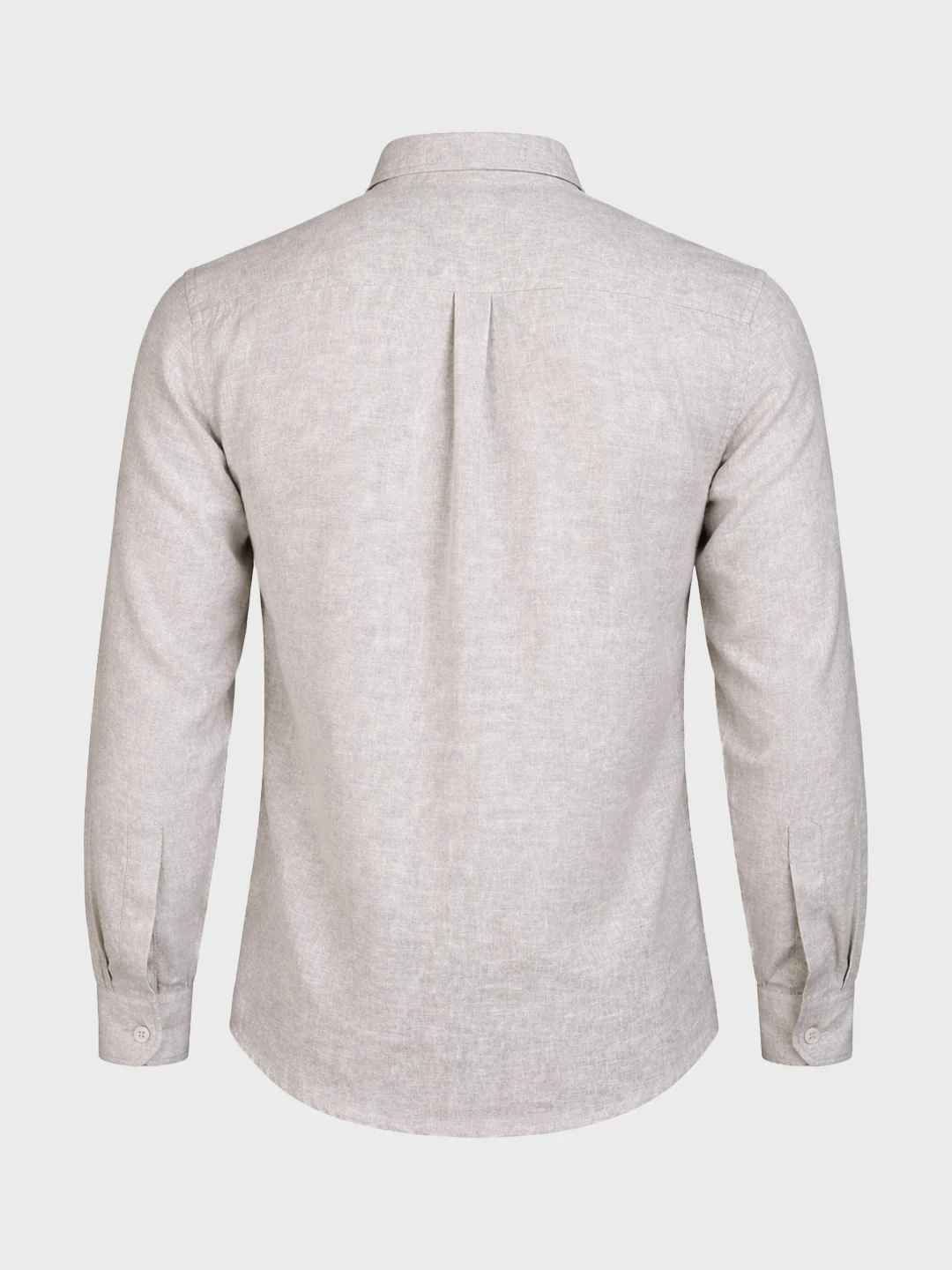 Men's Purple Slim Fit Solid Casual Shirt - Image 6