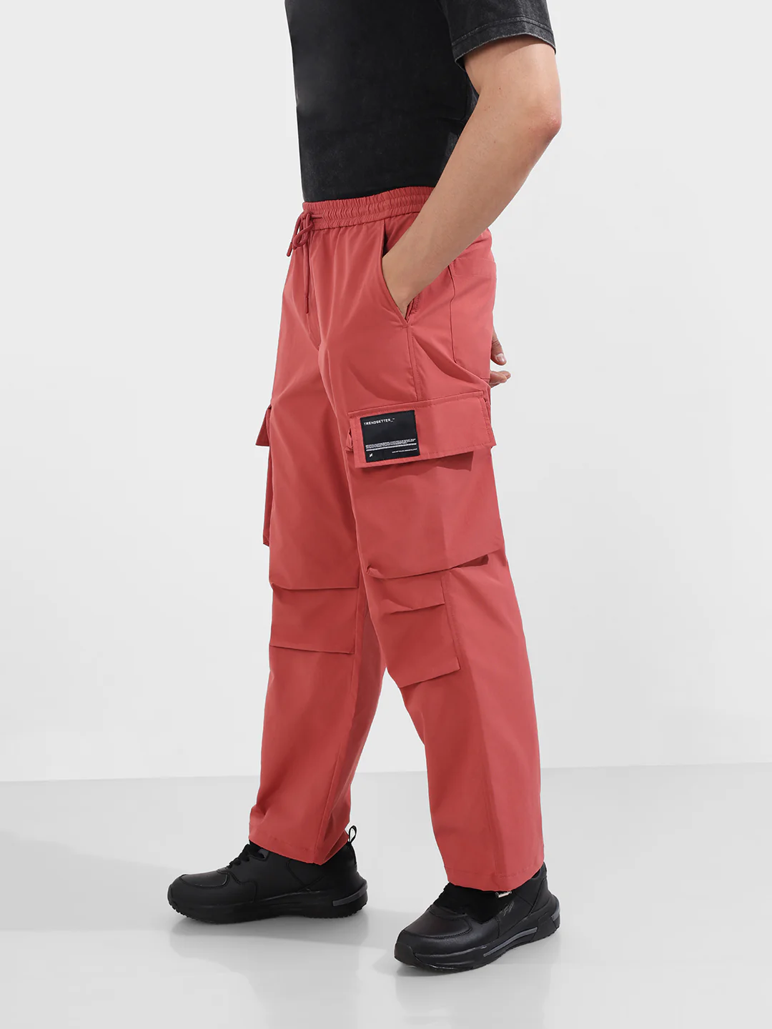 Men's Astro Dust Baggy Fit Textured Utility Cargo - Image 3