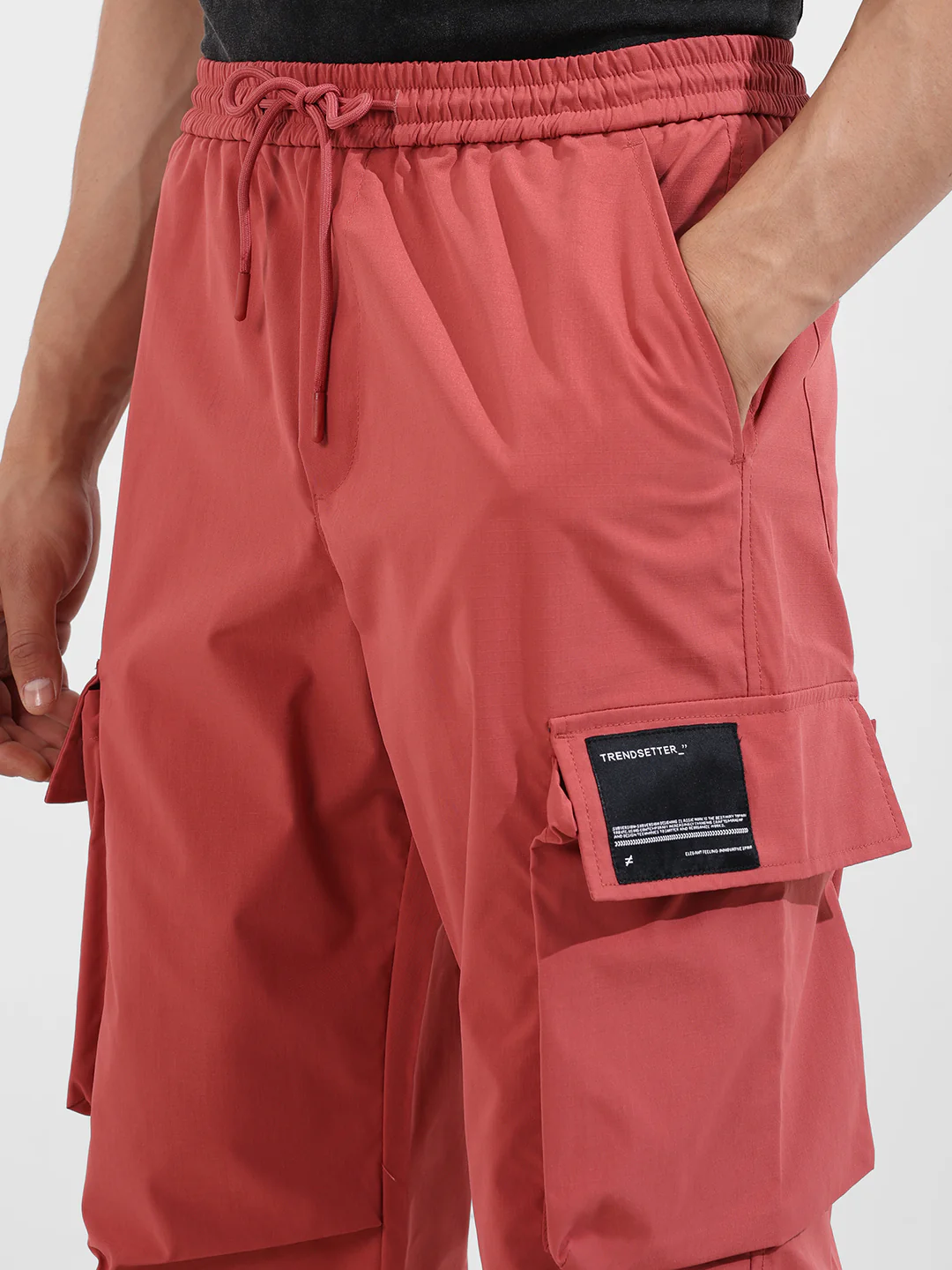 Men's Astro Dust Baggy Fit Textured Utility Cargo - Image 4