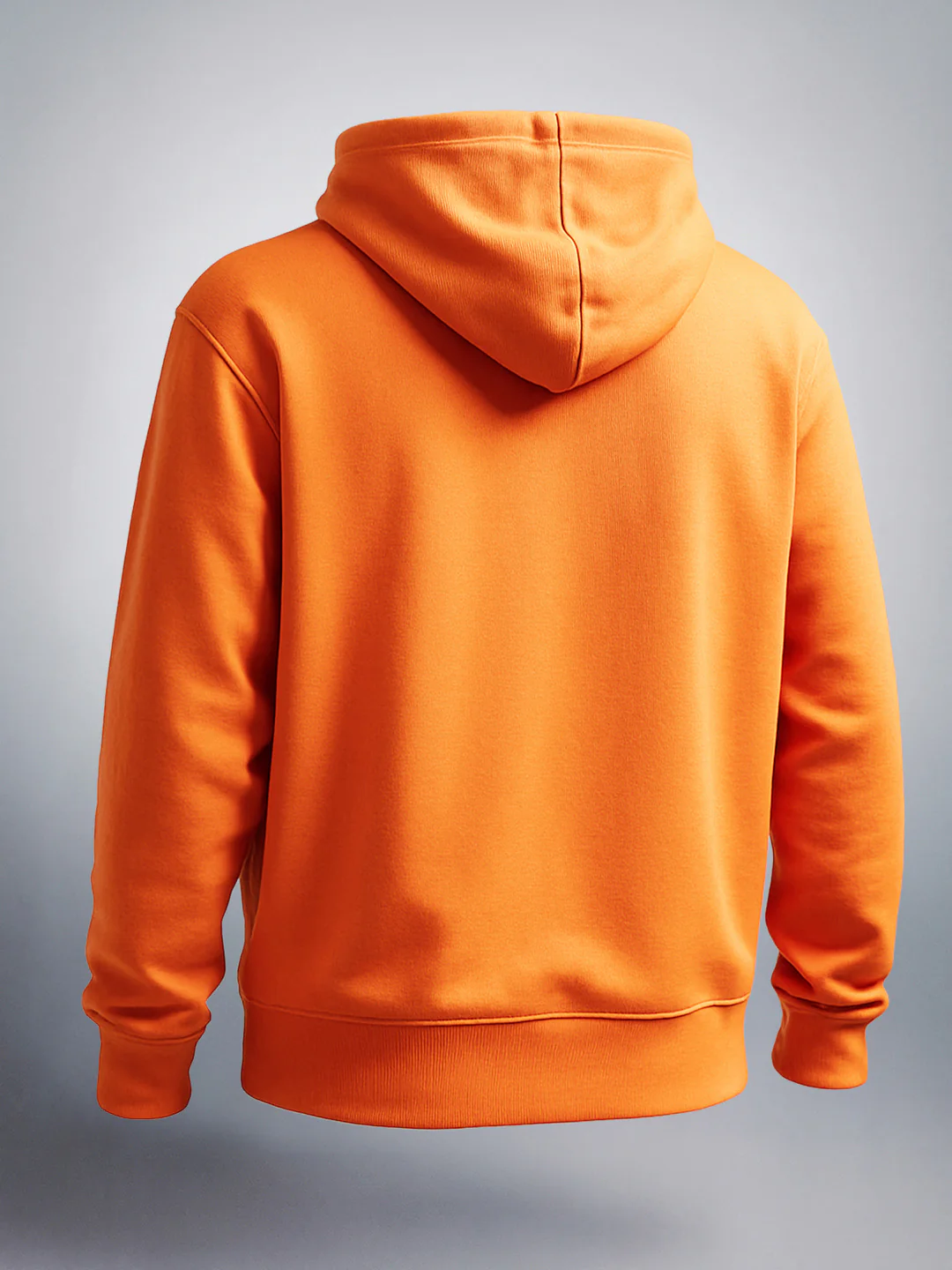 Men's Rust Relaxed Fit Embroided Casual Sweatshirt - Image 4