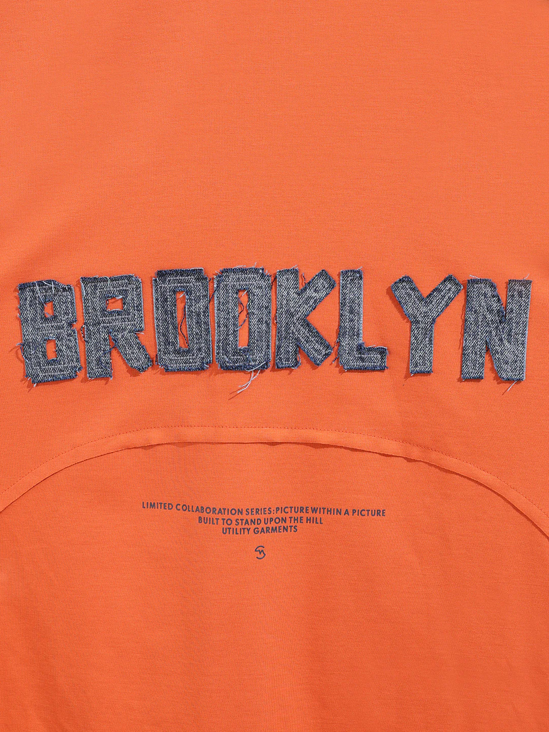 Men's Rust Relaxed Fit Embroided 240 GSM Casual T-Shirt - Image 7