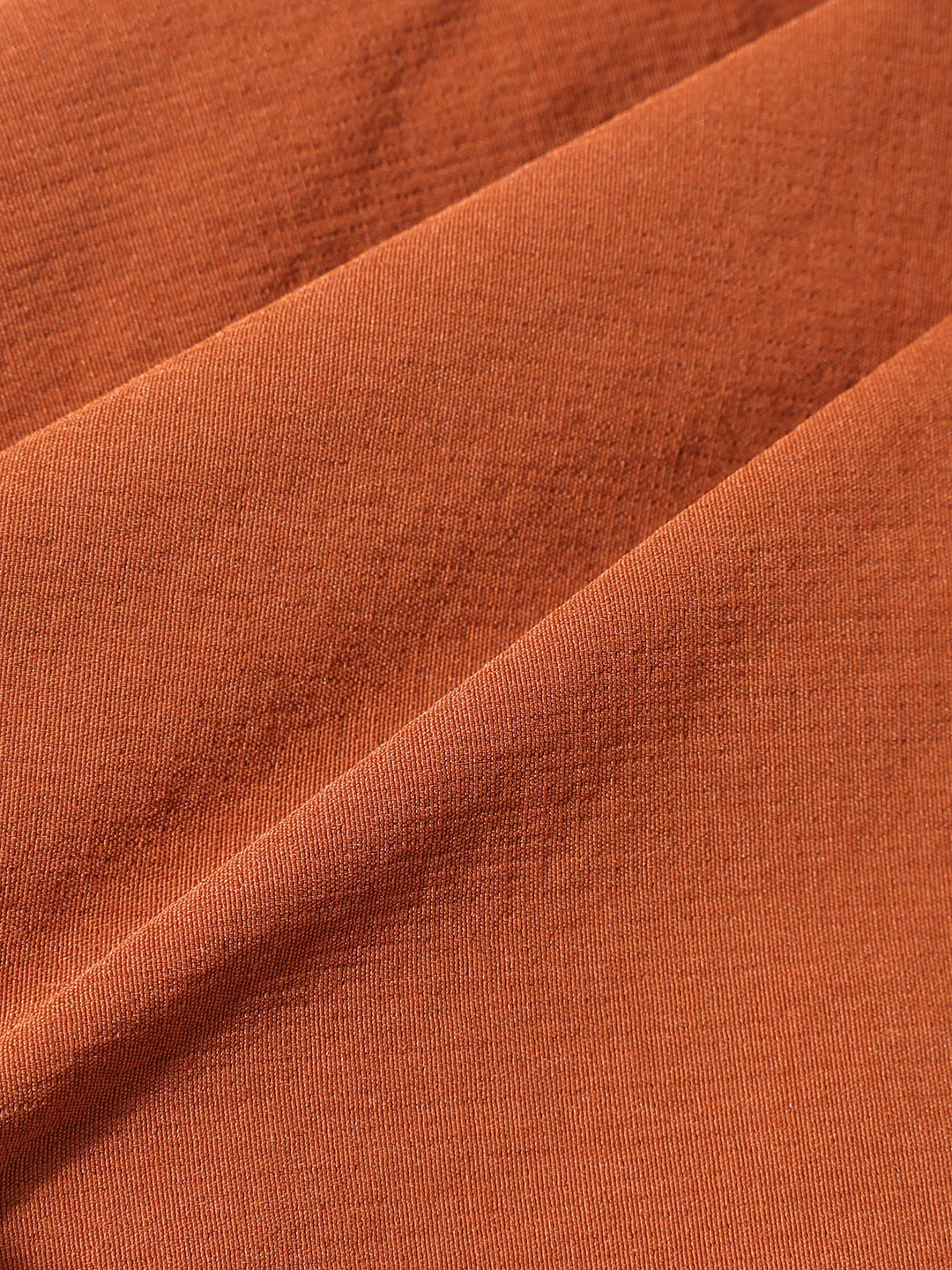 Men's Rust Relaxed Fit Solid Utility Shorts - Image 7
