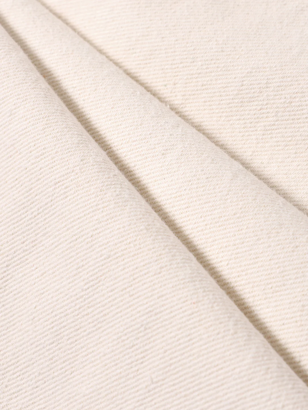 Men's White Baggy Fit Solid Casual Jeans - Image 7