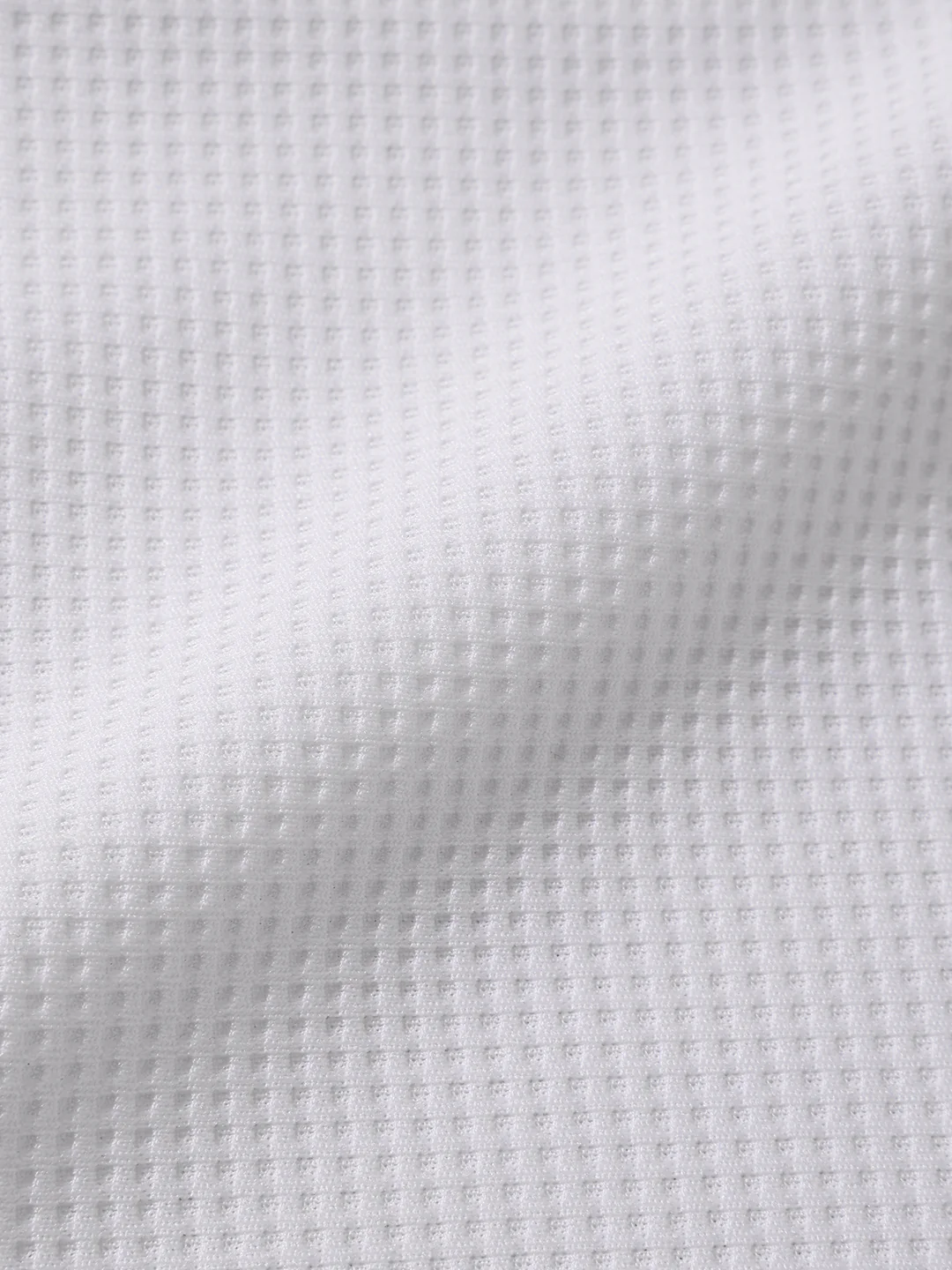 Men's White Boxy Fit Textured Utility Shirt - Image 6