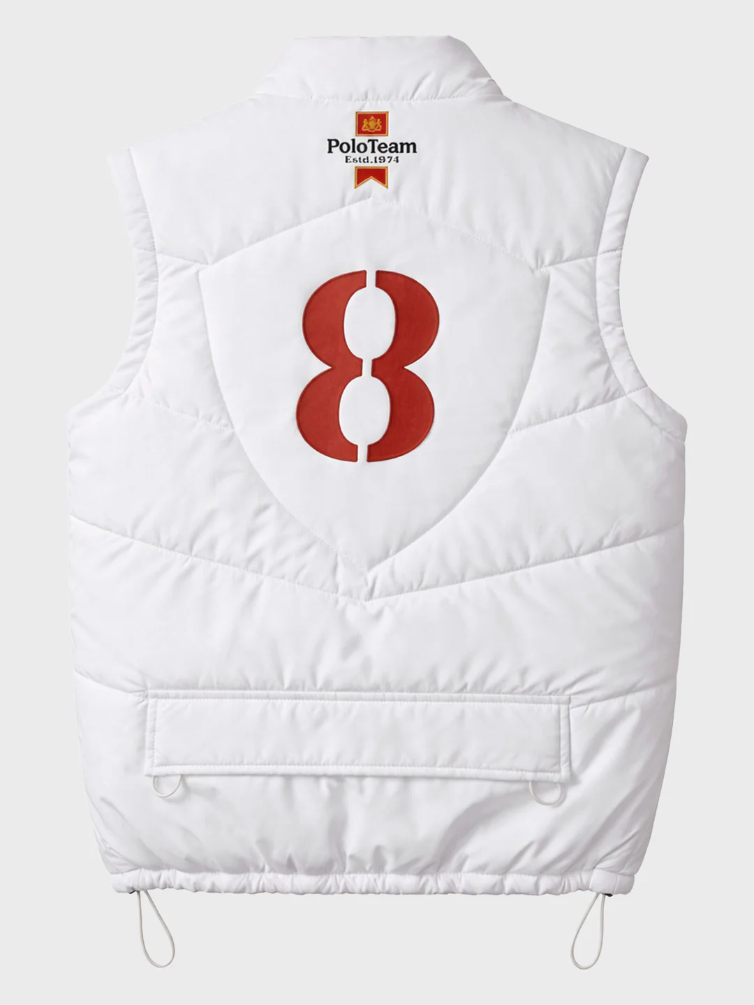 Men's White Regular Fit Printed Casual Jacket - Image 4