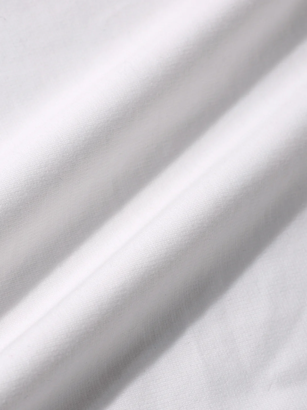 Men's White Relaxed Fit Embroided 240 GSM Casual T-Shirt - Image 8