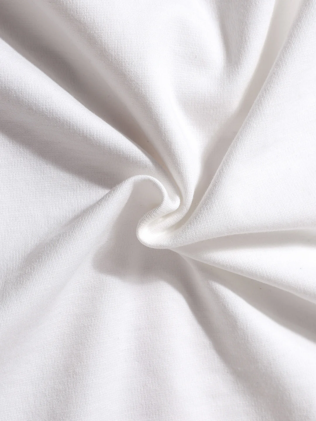 Men's White Relaxed Fit Embroided 240 GSM Casual T-Shirt - Image 8