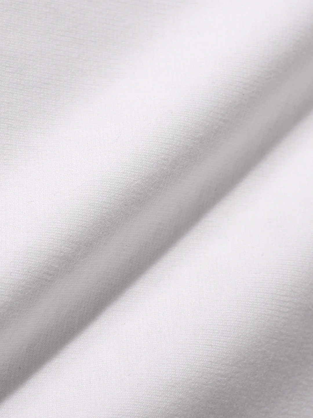 Men's White Relaxed Fit Embroided 240 GSM Resort Wear T-Shirt - Image 8