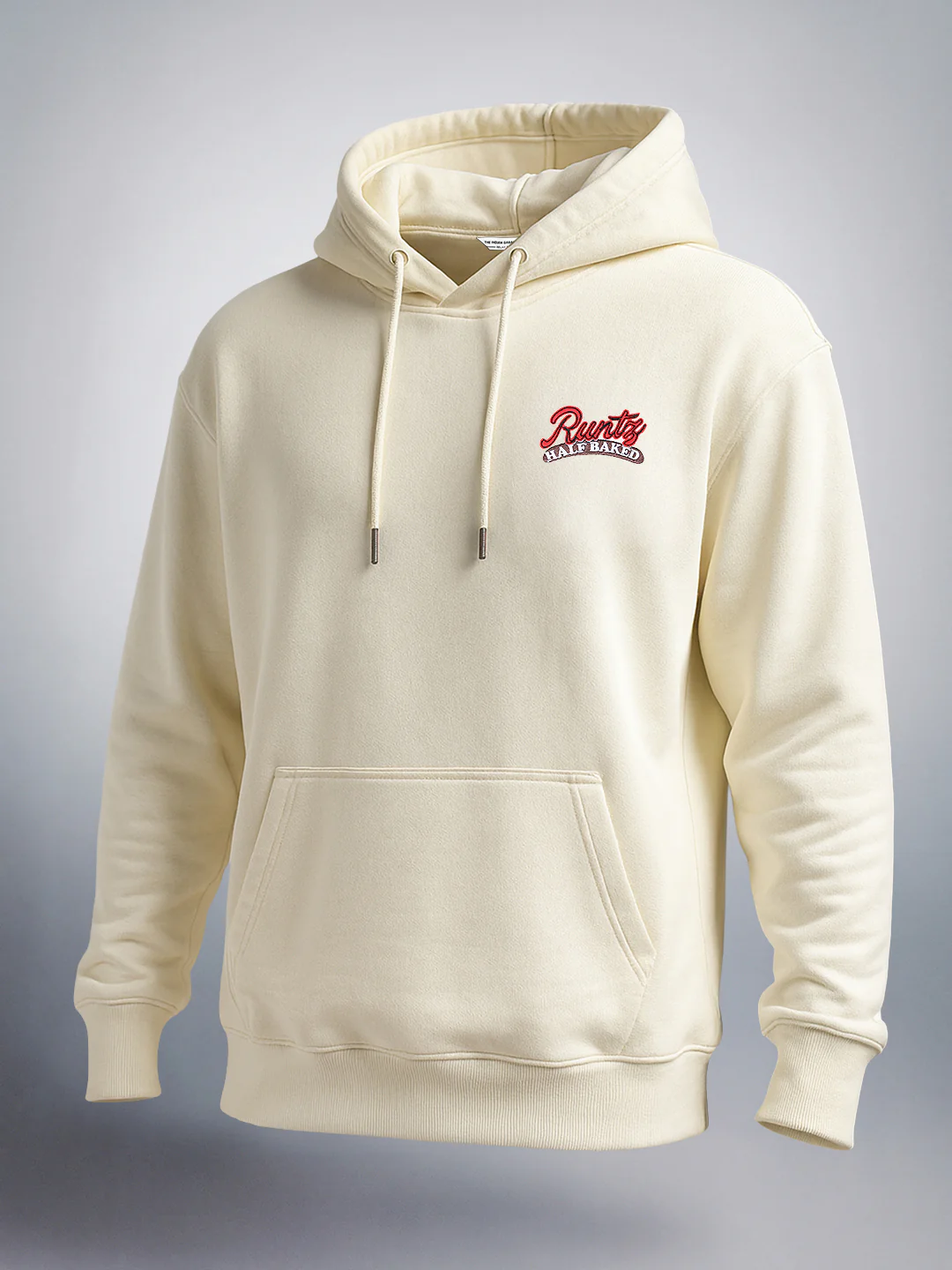 Men's White Relaxed Fit Graphic Printed Casual Sweatshirt - Image 3