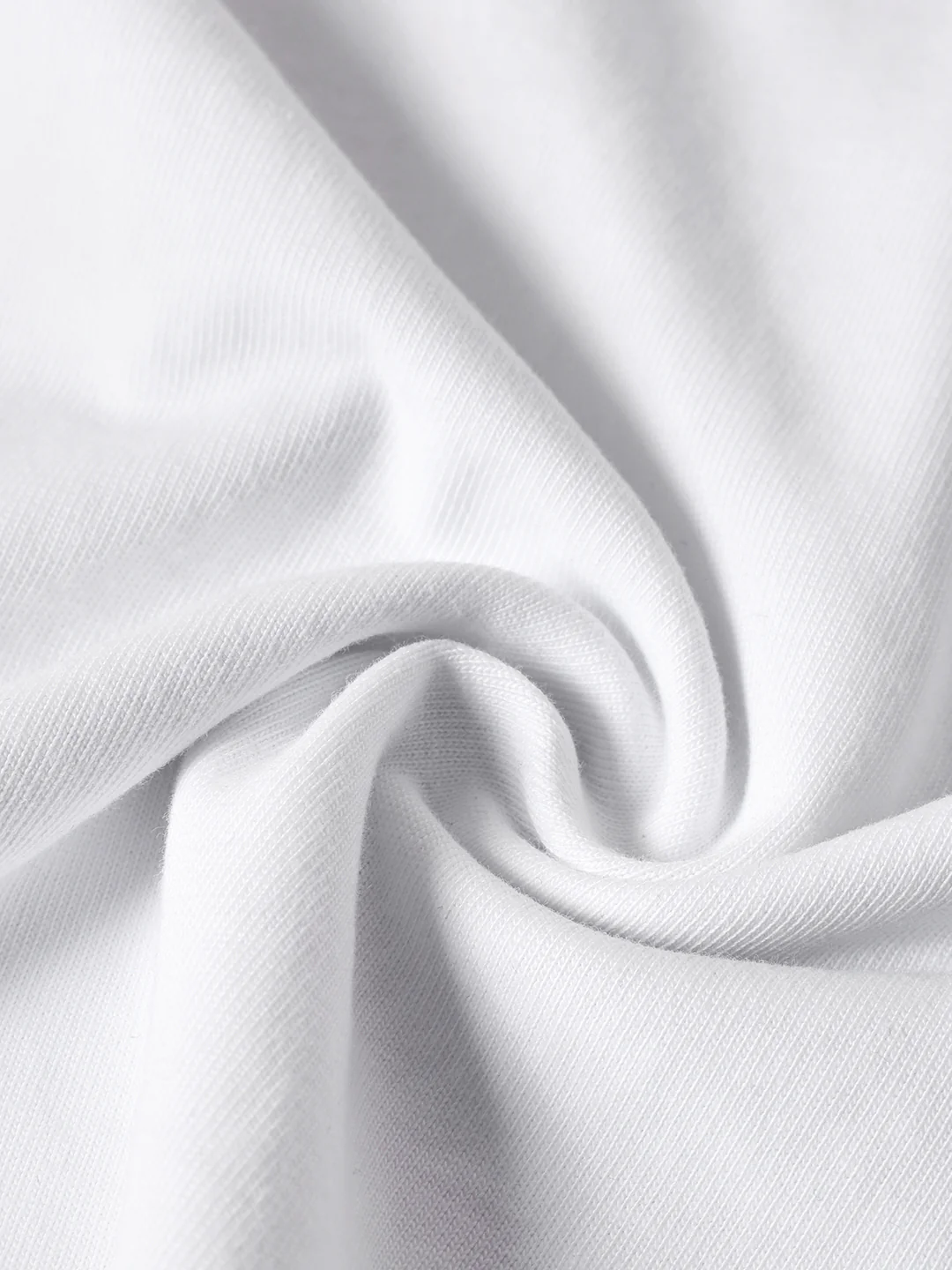 Men's White Relaxed Fit Graphic Printed 240 GSM Street Wear T-Shirt - Image 5