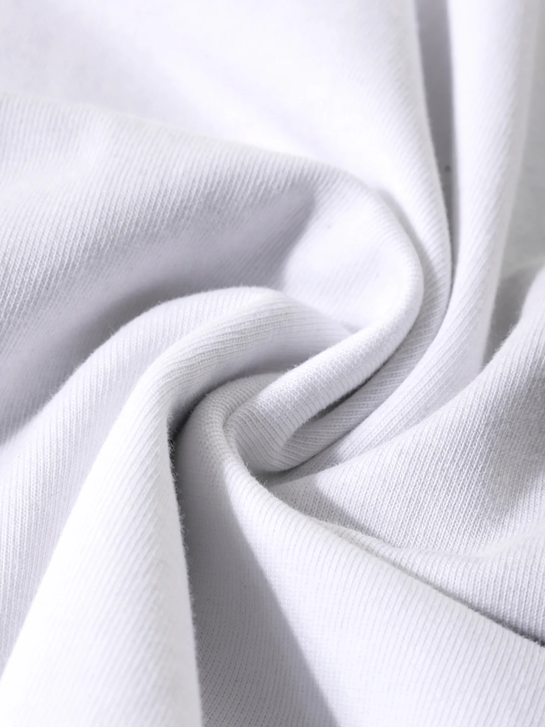 Men's White Relaxed Fit Graphic Printed 240 GSM Street Wear T-Shirt - Image 10