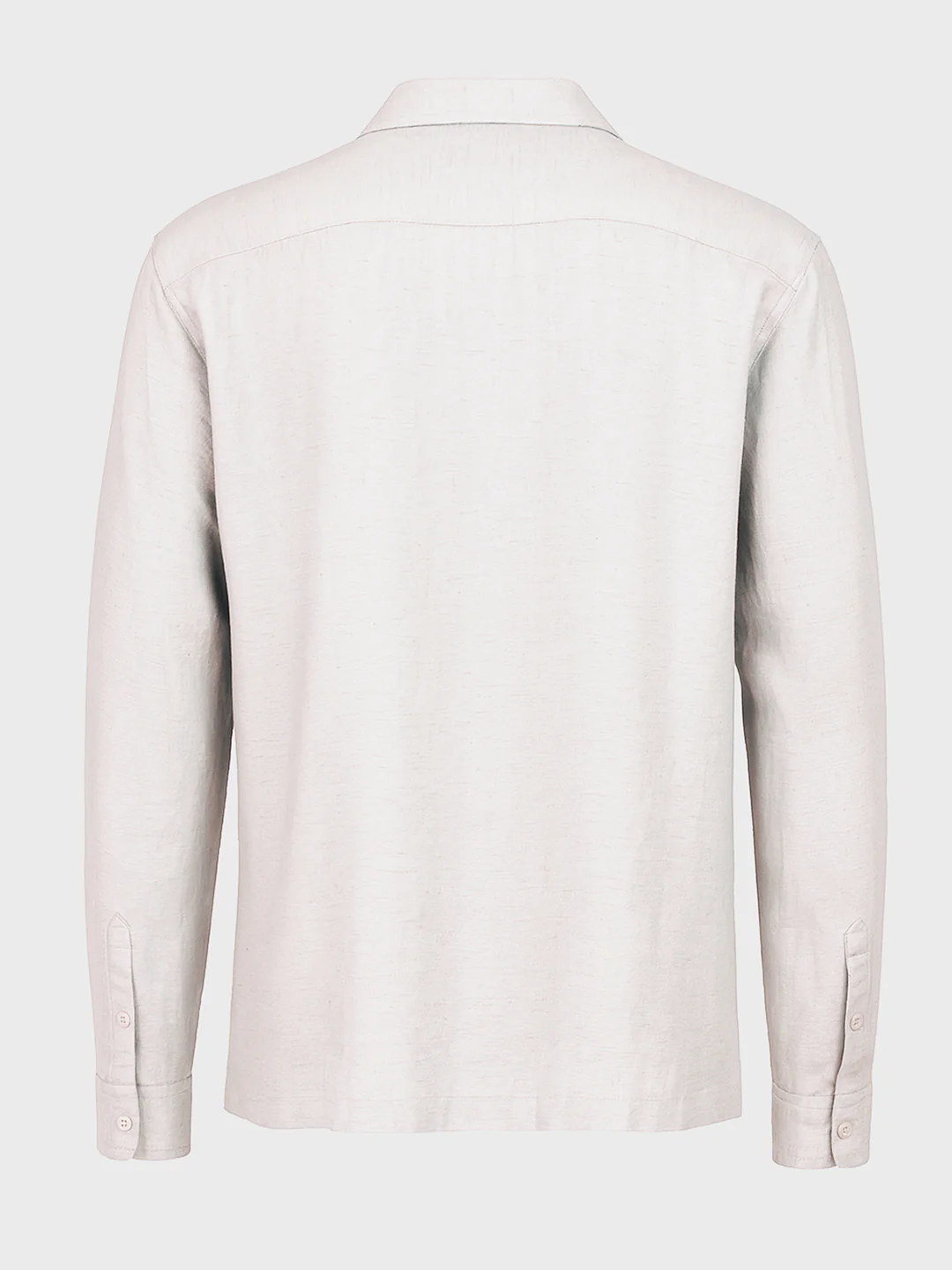 Men's White Relaxed Fit Printed Casual Shirt - Image 4