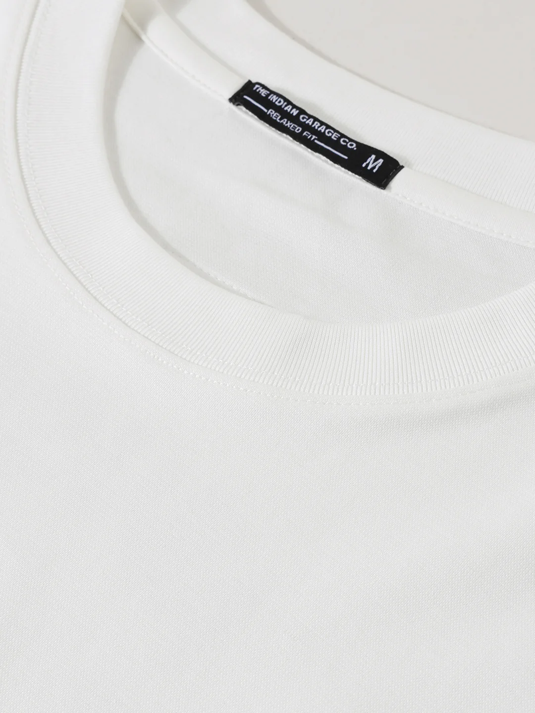 Men's White Relaxed Fit Printed 240 GSM Street Wear T-Shirt - Image 8