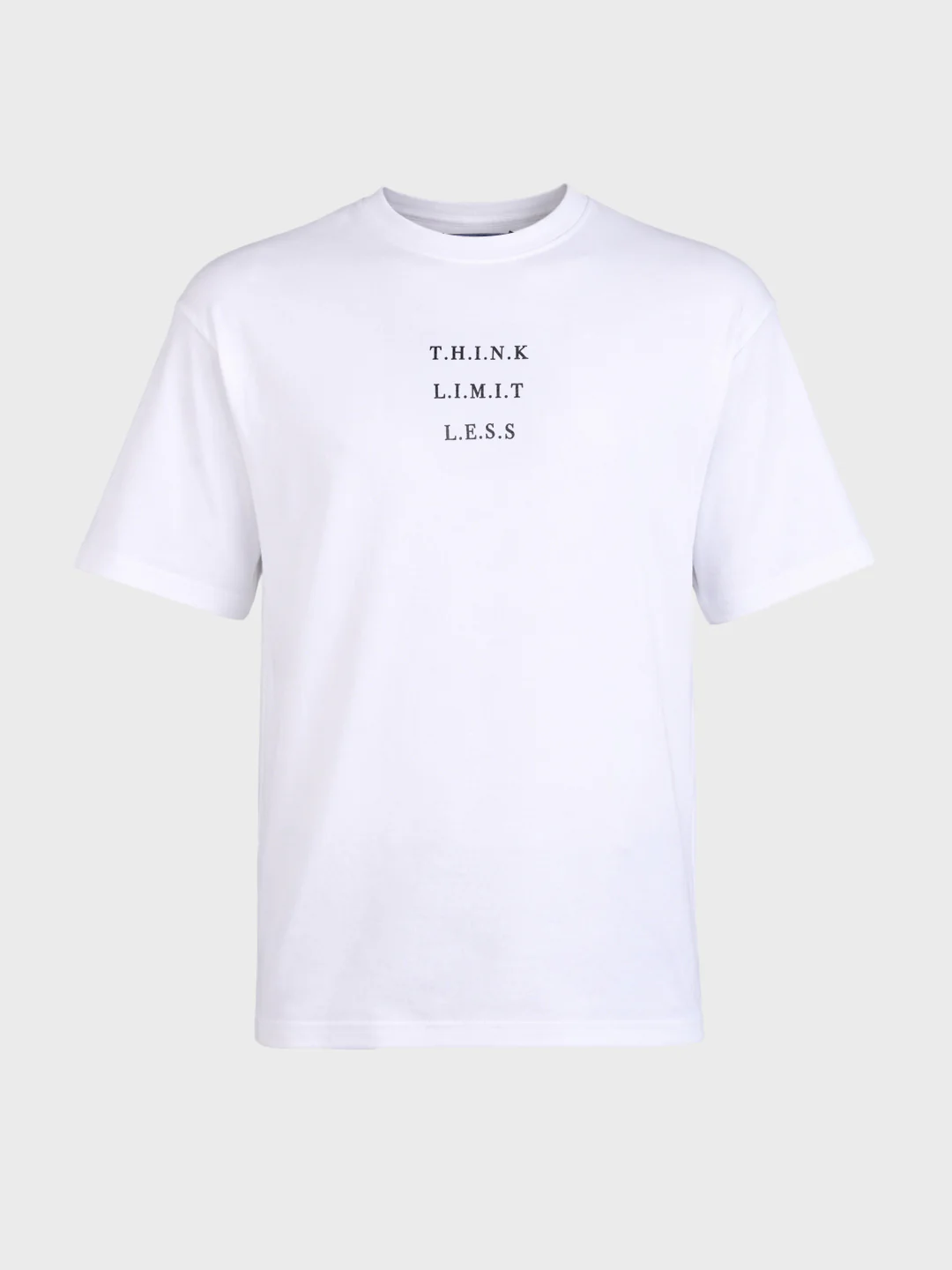 Men's White Relaxed Fit Printed Casual T-Shirt - Image 5