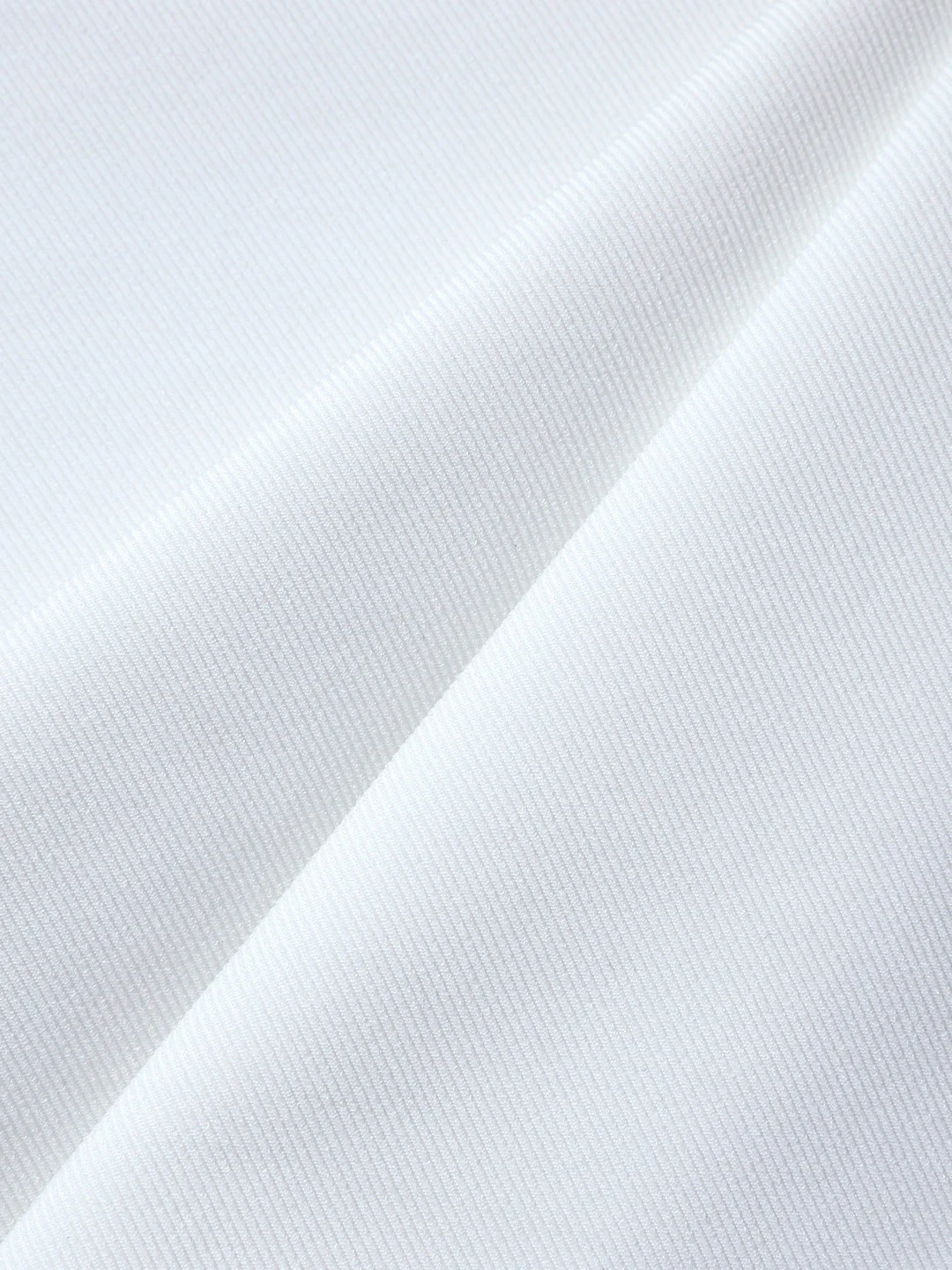 Men's White Relaxed Fit Solid Utility Trousers - Image 7