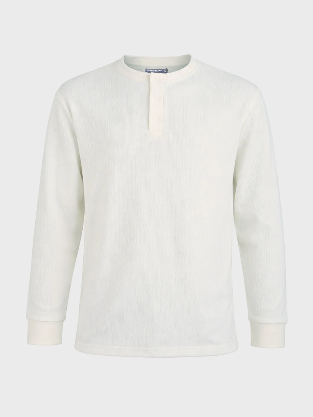Men's White Relaxed Fit Solid Casual T-Shirts - Image 5
