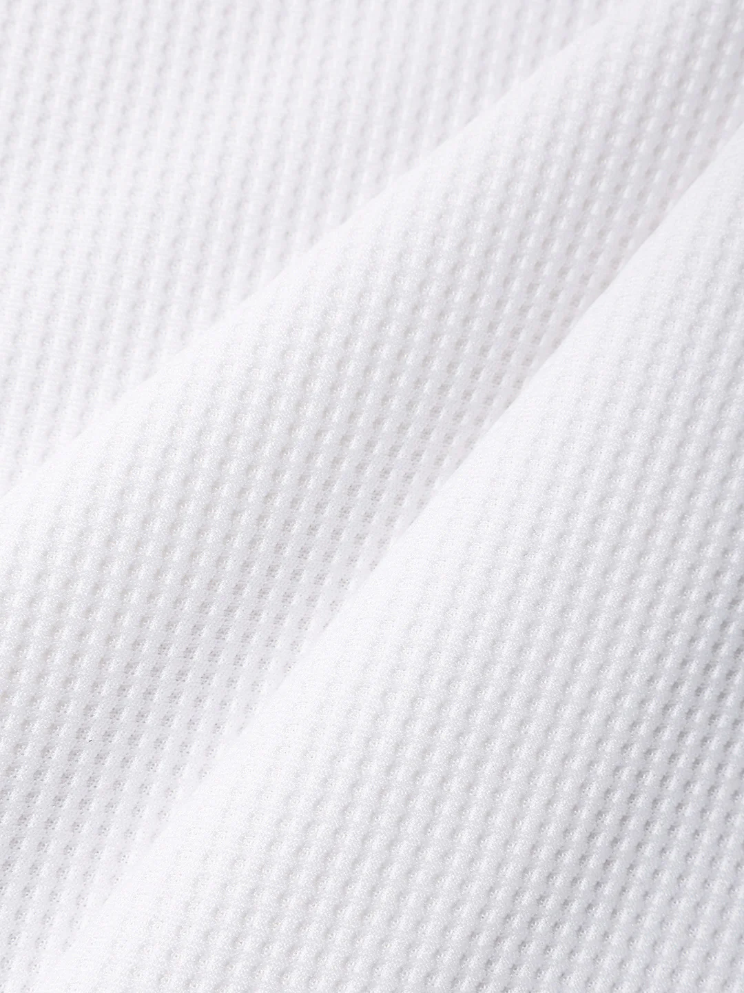 Men's White Relaxed Fit Textured Utility Trousers - Image 7