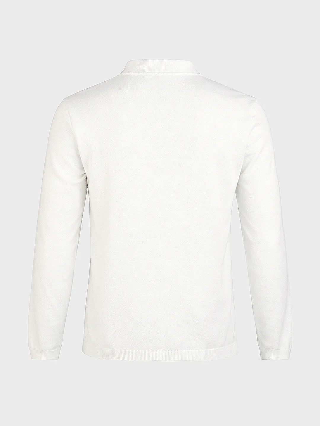 Men's White Slim Fit Graphic Printed Casual T-Shirt - Image 6